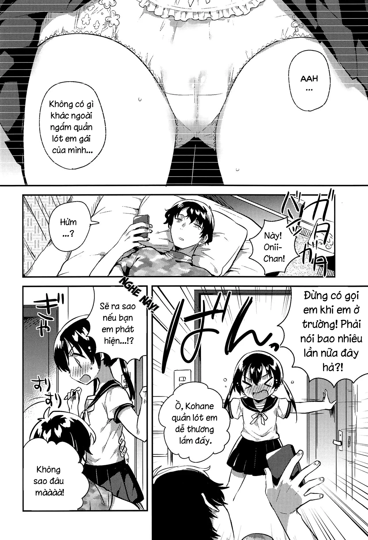 HentaiVN.net - Ảnh 5 - Làm tình với em gái của mình ư? Tởm quá đấy [Imouto to Sex Suru nante Kimochi Warui ;Having Sex With Your Little Sister? That's Gross!] - Oneshot