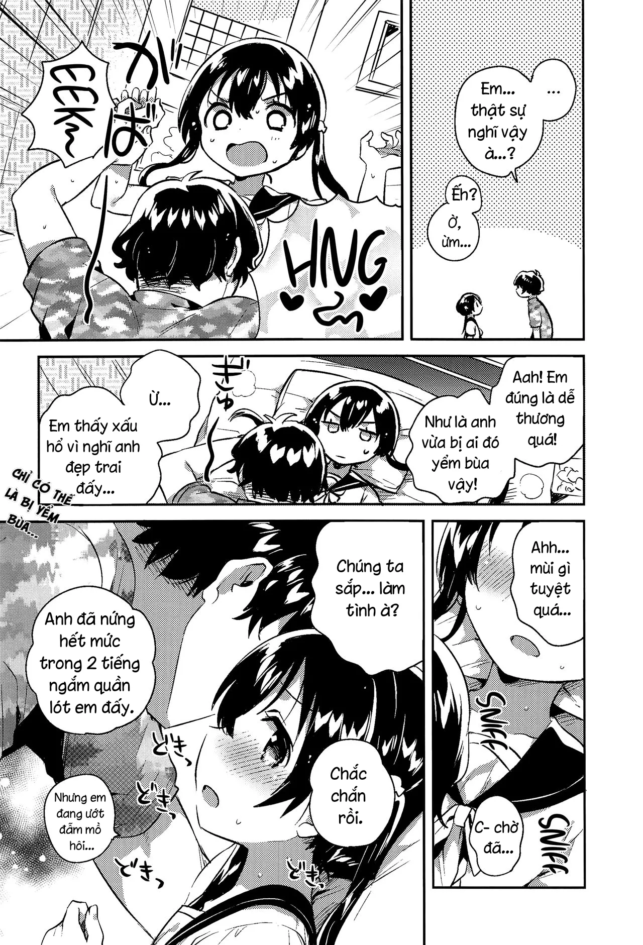 HentaiVN.net - Ảnh 7 - Làm tình với em gái của mình ư? Tởm quá đấy [Imouto to Sex Suru nante Kimochi Warui ;Having Sex With Your Little Sister? That's Gross!] - Oneshot
