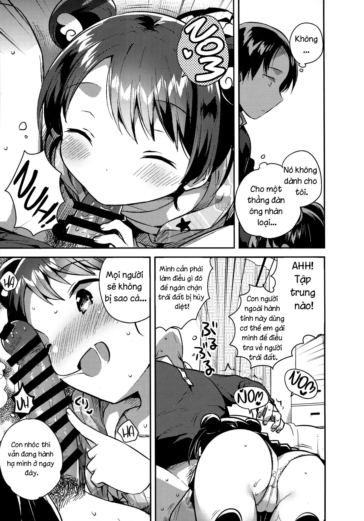 HentaiVN.net - Ảnh 10 - Em gái tôi là người ngoài hành tinh! [My Little Sister Is an Alien;Imouto wa Alien] - Oneshot DRAMA