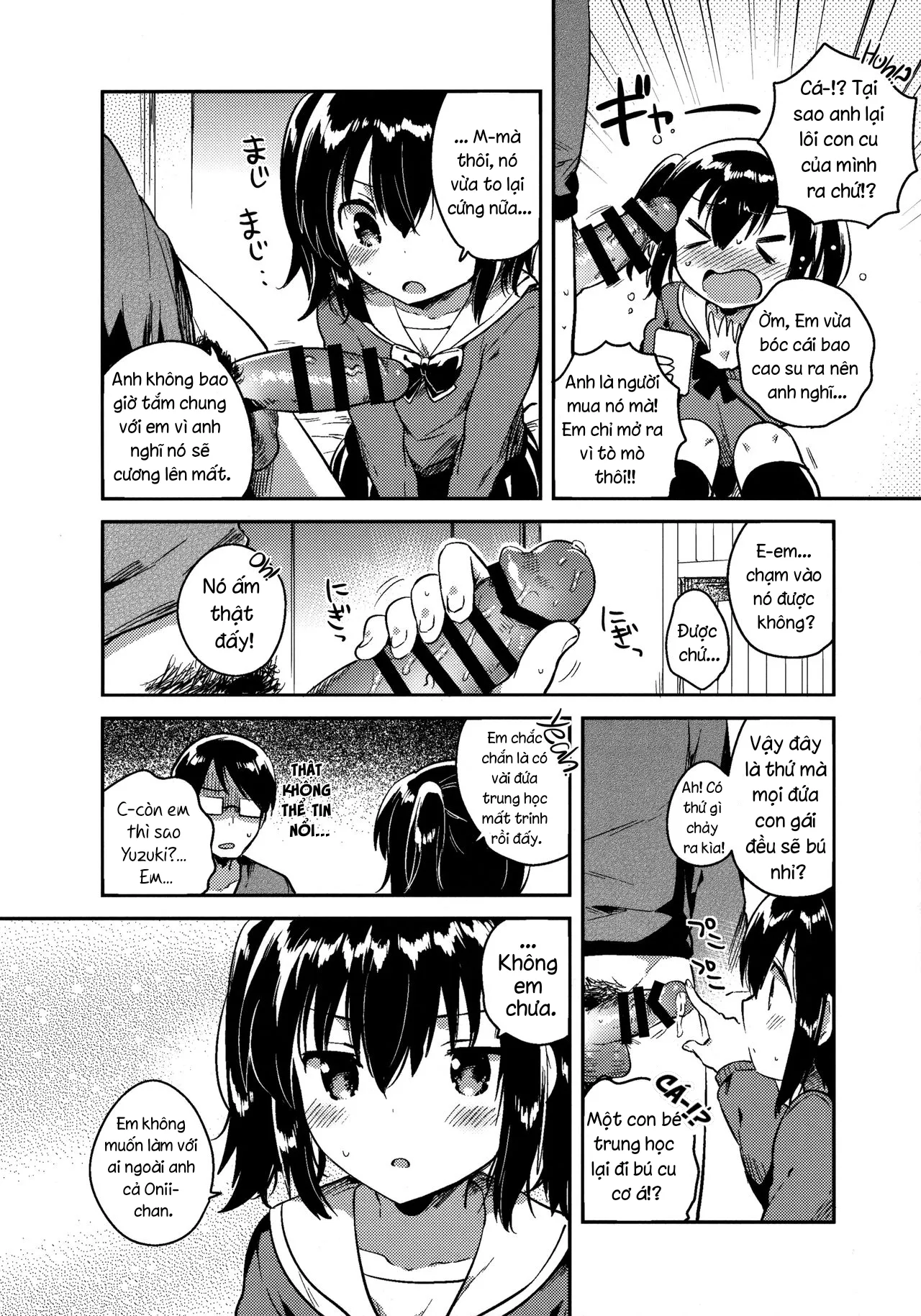 HentaiVN.net - Ảnh 11 - Hôm nay là tận thế nên tôi sẽ làm tình với em gái mình [Sekai ga Metsubou Suru node Imouto to Sex Suru ; The world is ending, so I'm having sex with my little] - Oneshot