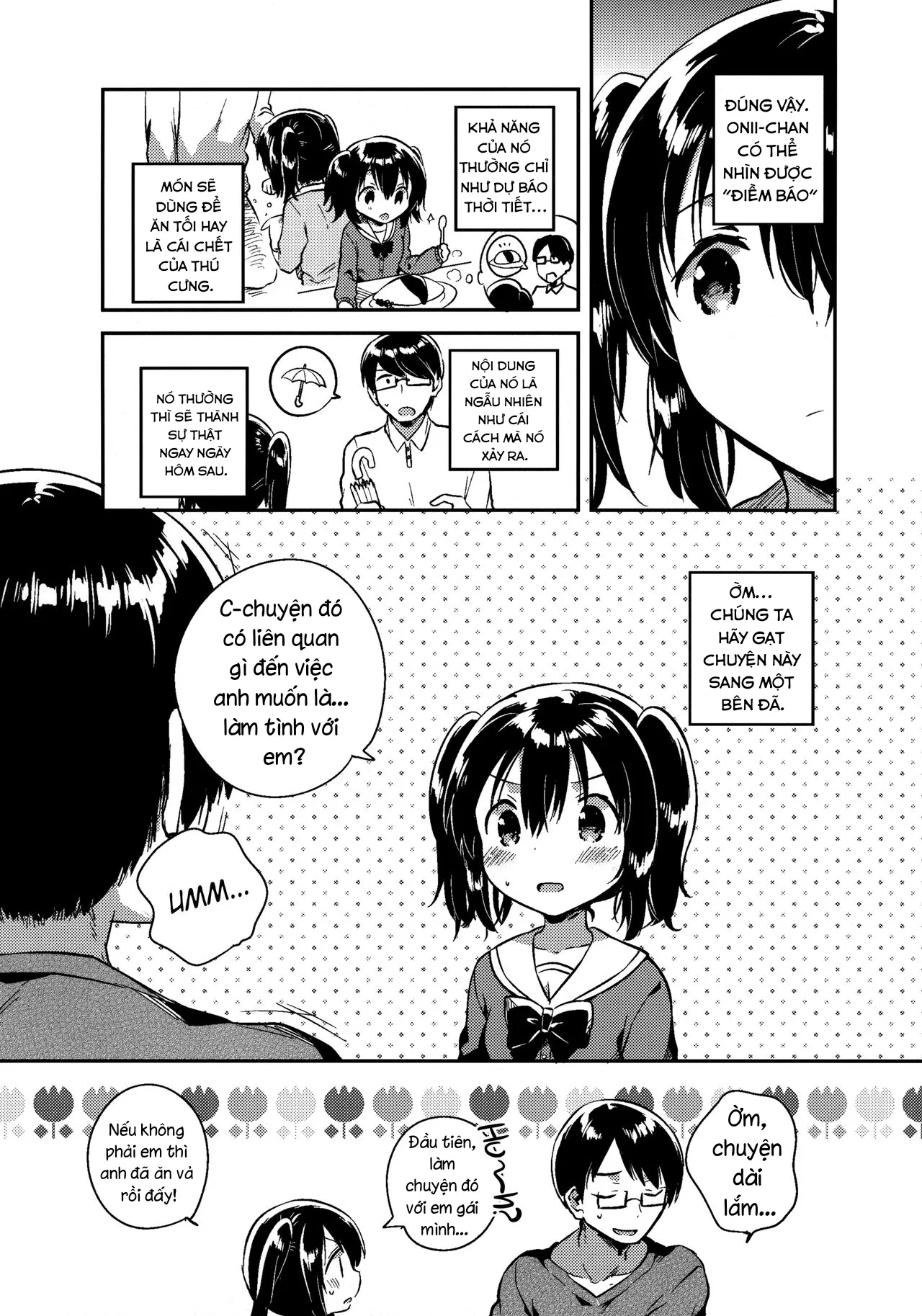 HentaiVN.net - Ảnh 7 - Hôm nay là tận thế nên tôi sẽ làm tình với em gái mình [Sekai ga Metsubou Suru node Imouto to Sex Suru ; The world is ending, so I'm having sex with my little] - Oneshot