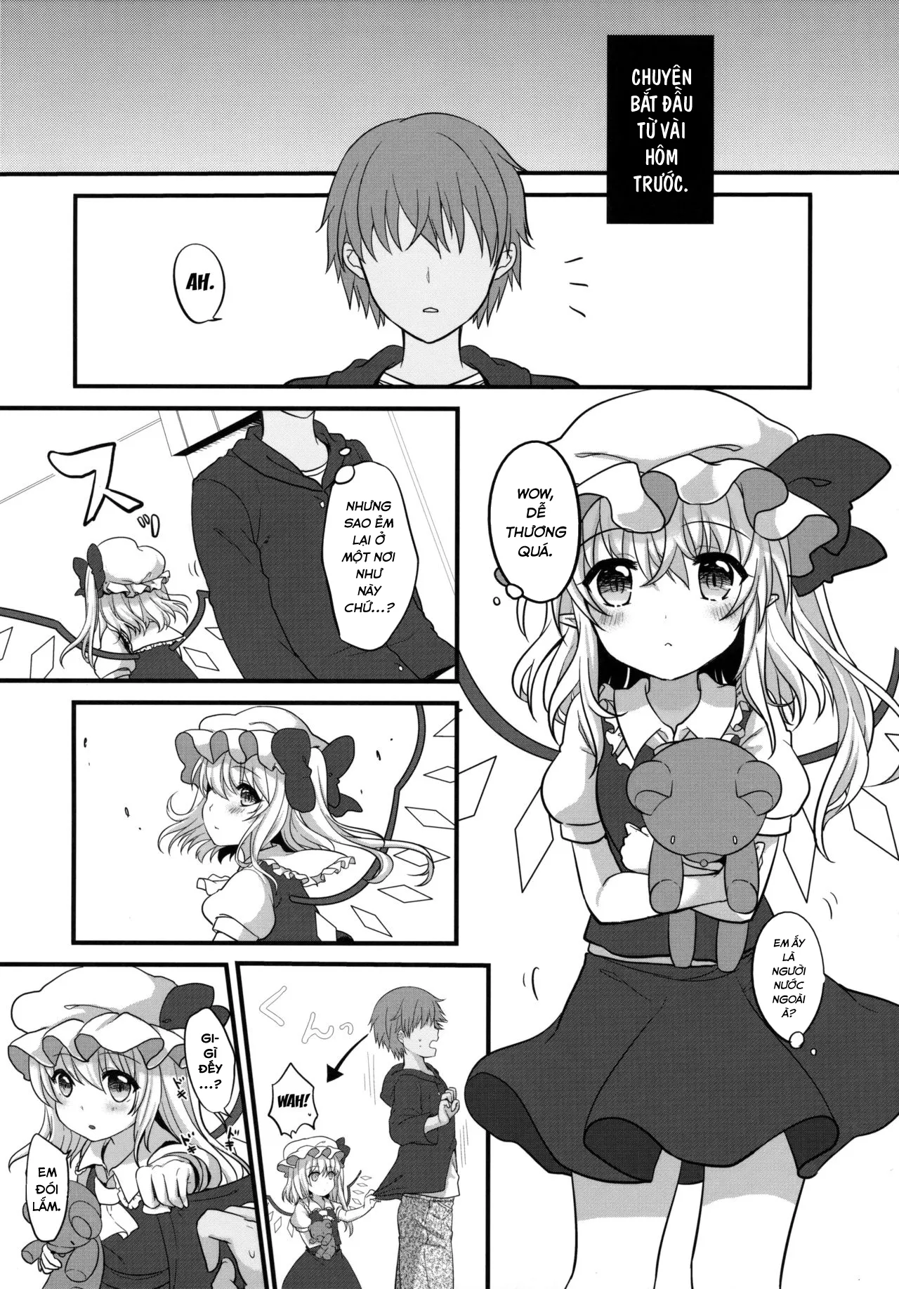 HentaiVN.net - Ảnh 6 - Aru Hi Flan-chan o Hirottekita. (Touhou Project) [ある日フランちゃんを拾ってきた。 (東方Project)] - Oneshot