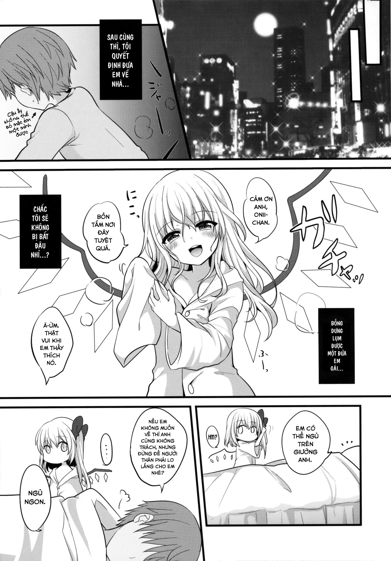 HentaiVN.net - Ảnh 7 - Aru Hi Flan-chan o Hirottekita. (Touhou Project) [ある日フランちゃんを拾ってきた。 (東方Project)] - Oneshot