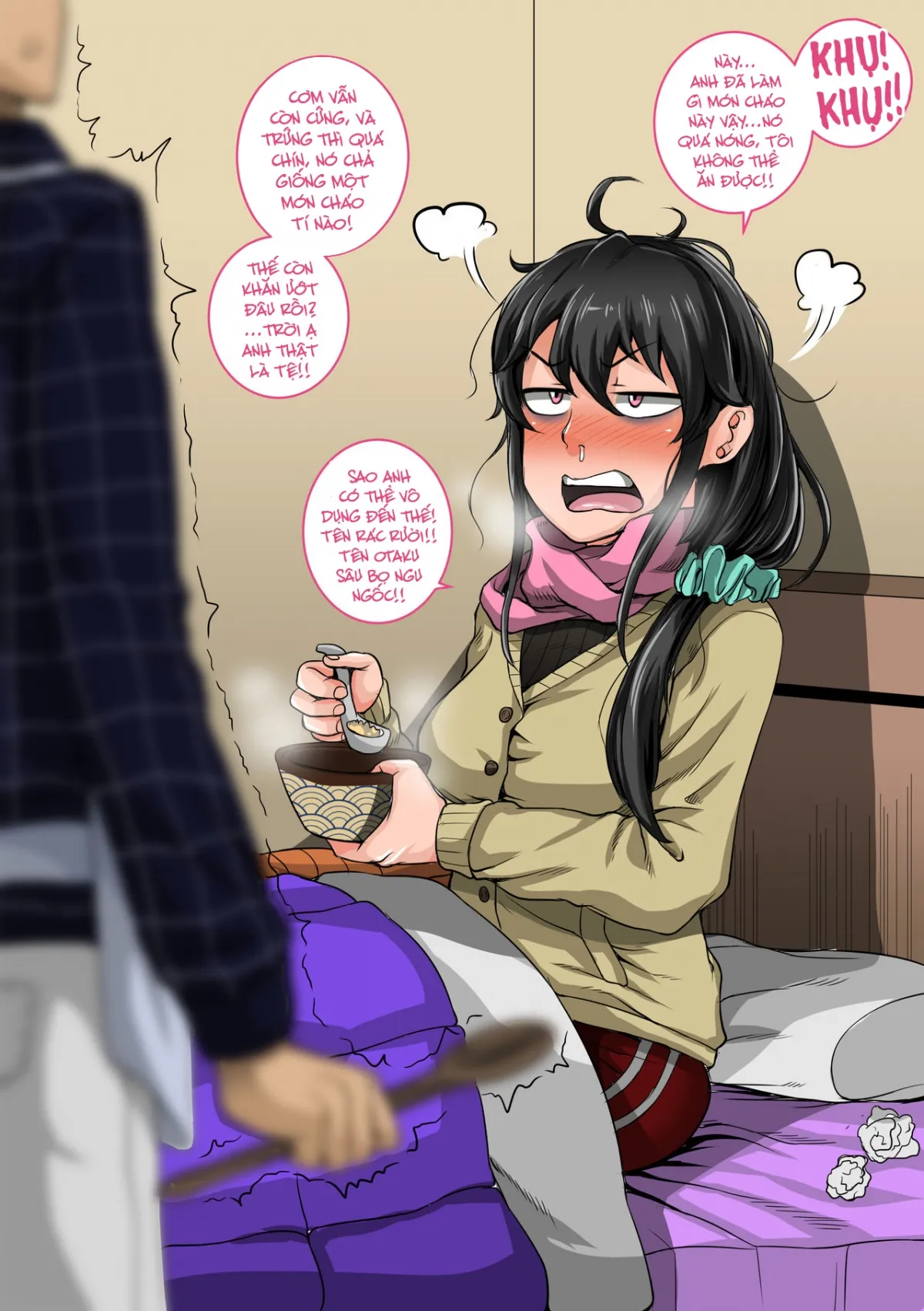 HentaiVN.net - Ảnh 14 - Em gái(kế) phiền toái cần phải được dạy dỗ!! [Mukatsuku Imouto wa Chanto Shikaranakucha!! ; ムカつく妹はちゃんと叱らなくちゃ!!] - Bonus - Full màu