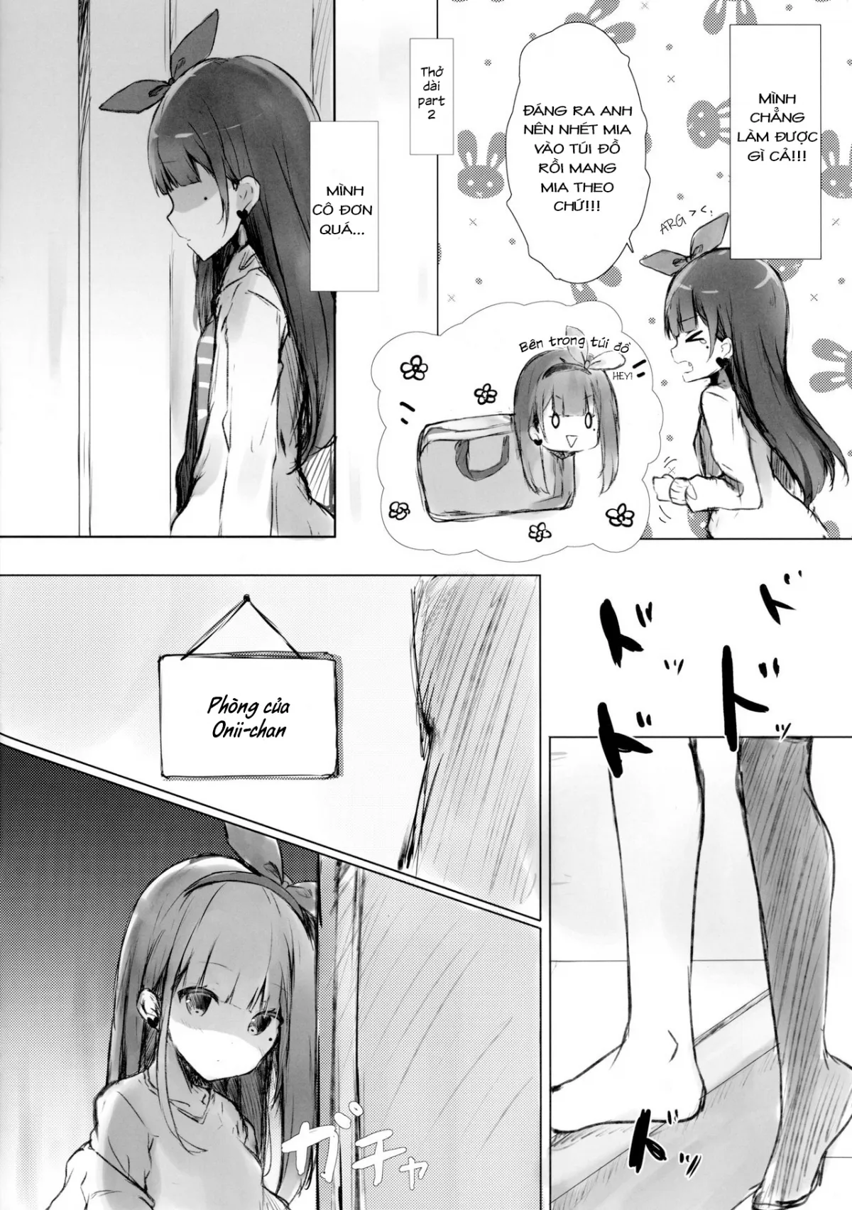 HentaiVN.net - Ảnh 6 - Vận dụng thằng anh khổ dâm [Onii-chan's ejaculation management ; Onii-chan no Shasei Kanri-gakari desu] - Chap 4: Thằng anh đã hết khổ dâm