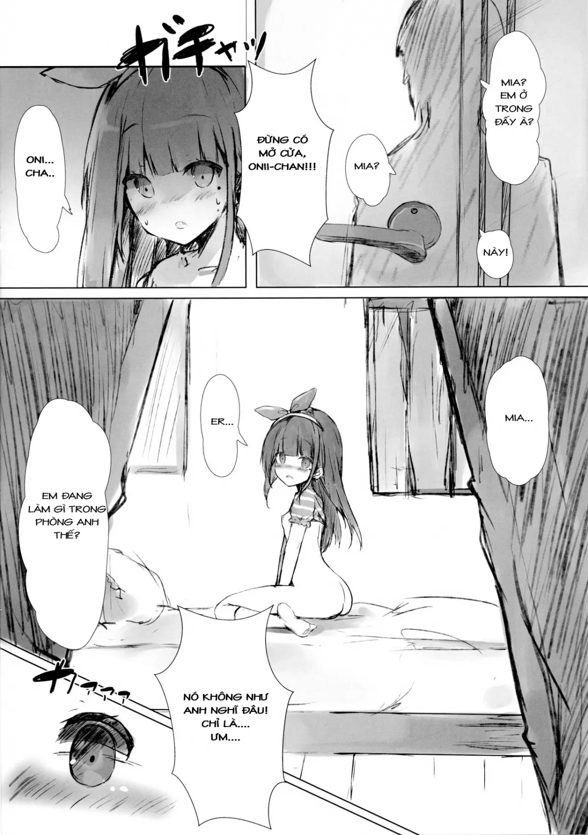 HentaiVN.net - Ảnh 8 - Vận dụng thằng anh khổ dâm [Onii-chan's ejaculation management ; Onii-chan no Shasei Kanri-gakari desu] - Chap 4: Thằng anh đã hết khổ dâm