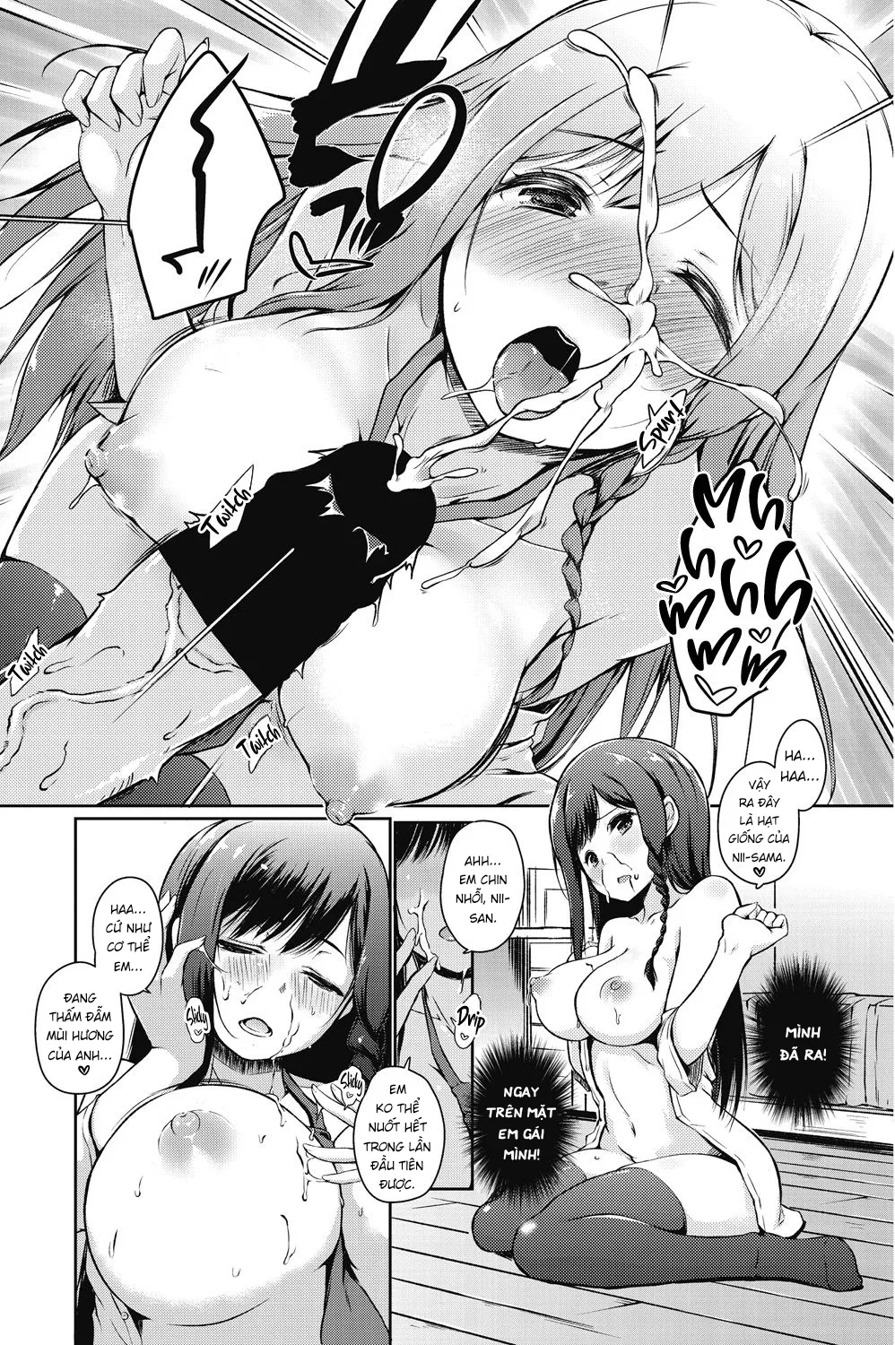 HentaiVN.net - Ảnh 10 - Hậu Quả Khi Dạy Em Gái Sai Cách [Ore wa Imouto no Sodatekata o Machigaeta Kamo, I Might Have Made a Mistake With How I Raised My Little Sister] - Oneshot