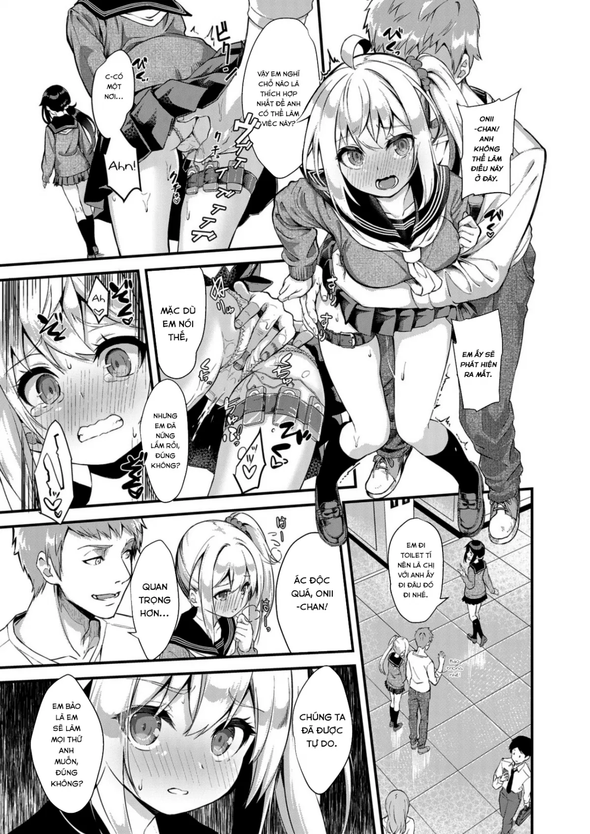 HentaiVN.net - Ảnh 8 - Thụ tinh cho em gái. [Sister Breeding] - Chap 2: Mần thịt Tsukimiya Mirai