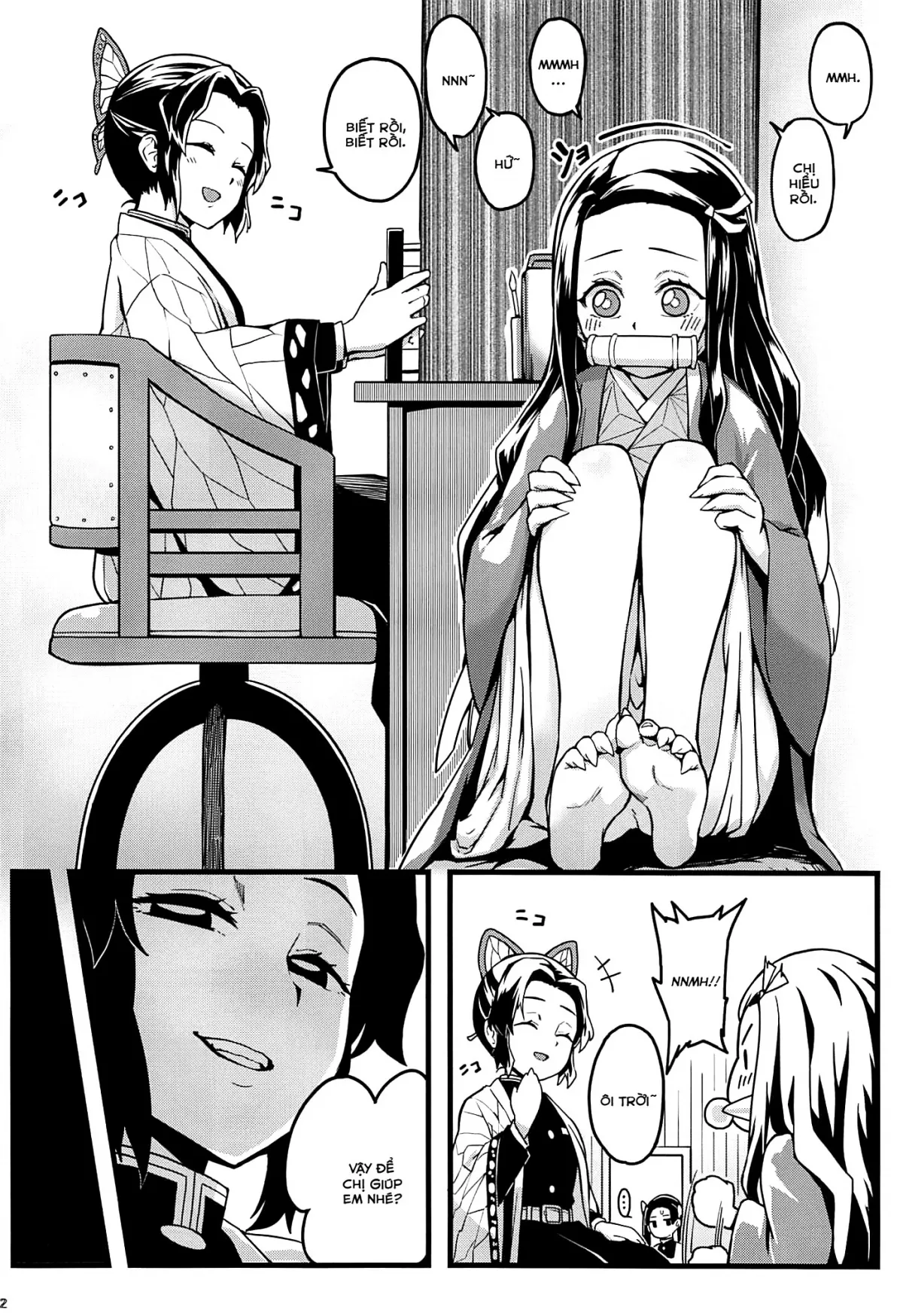 HentaiVN.net - Ảnh 4 - Thụ thai cho em gái quỷ [Demon Sister's Pregnancy ; 鬼妹の妊] - Oneshot