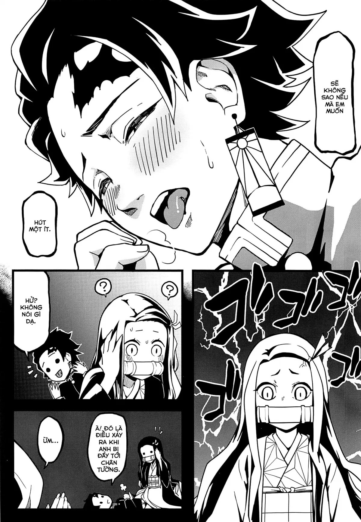 HentaiVN.net - Ảnh 8 - Thụ thai cho em gái quỷ [Demon Sister's Pregnancy ; 鬼妹の妊] - Oneshot