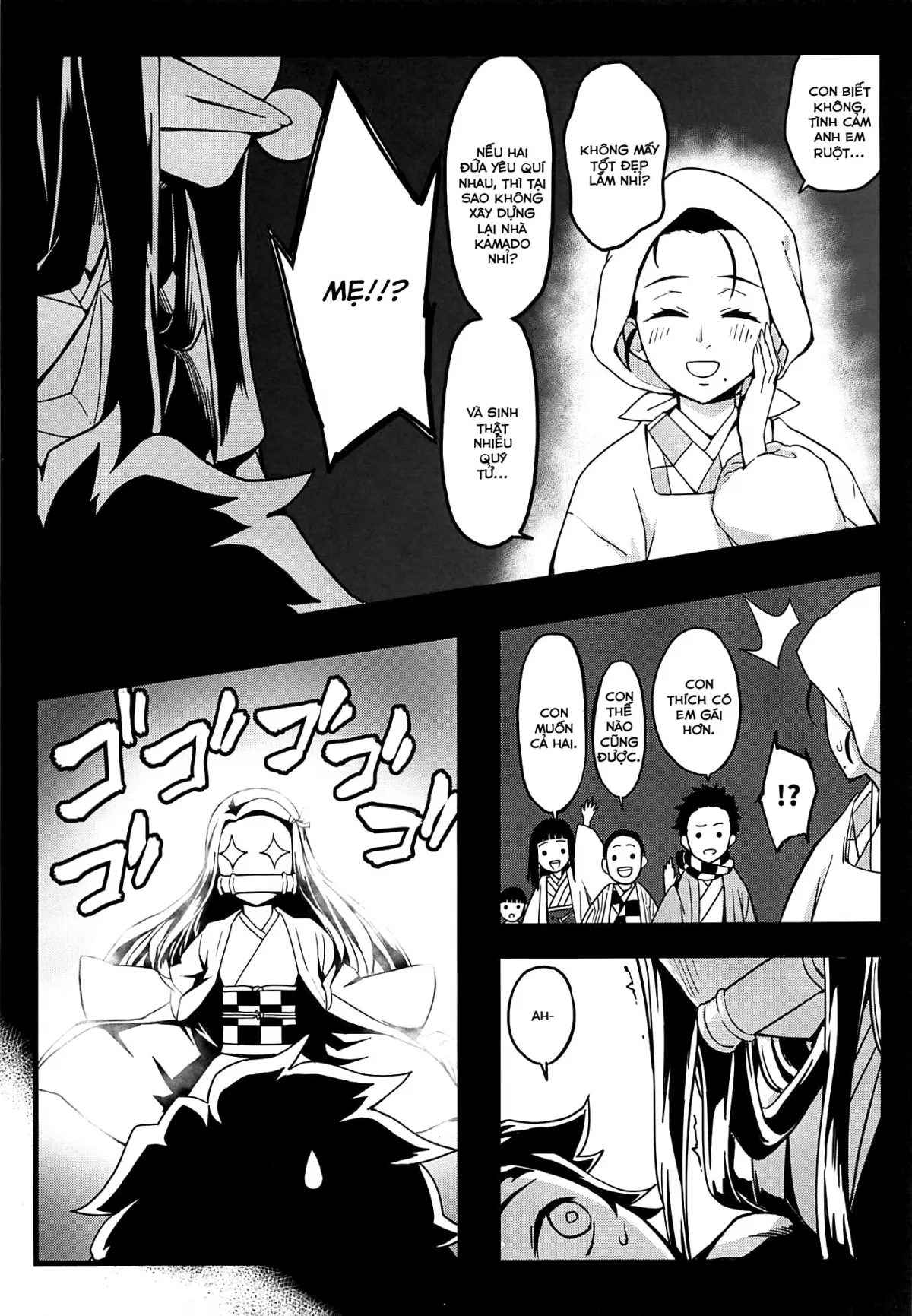 HentaiVN.net - Ảnh 9 - Thụ thai cho em gái quỷ [Demon Sister's Pregnancy ; 鬼妹の妊] - Oneshot