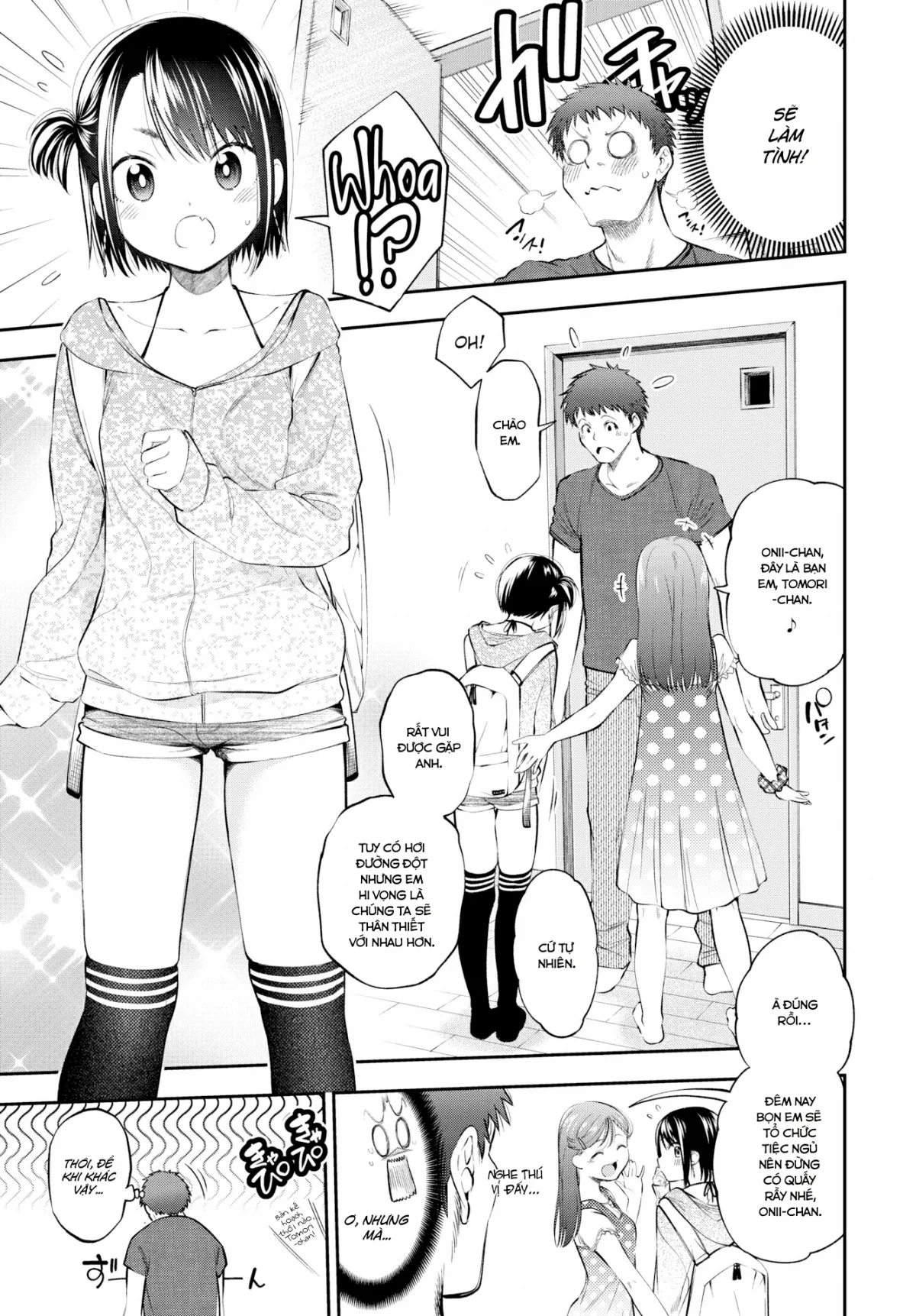 HentaiVN.net - Ảnh 4 - Muốn thịt em gái nhưng đâu có được [Popping My Cherry with You...or so I Thought!] - Oneshot
