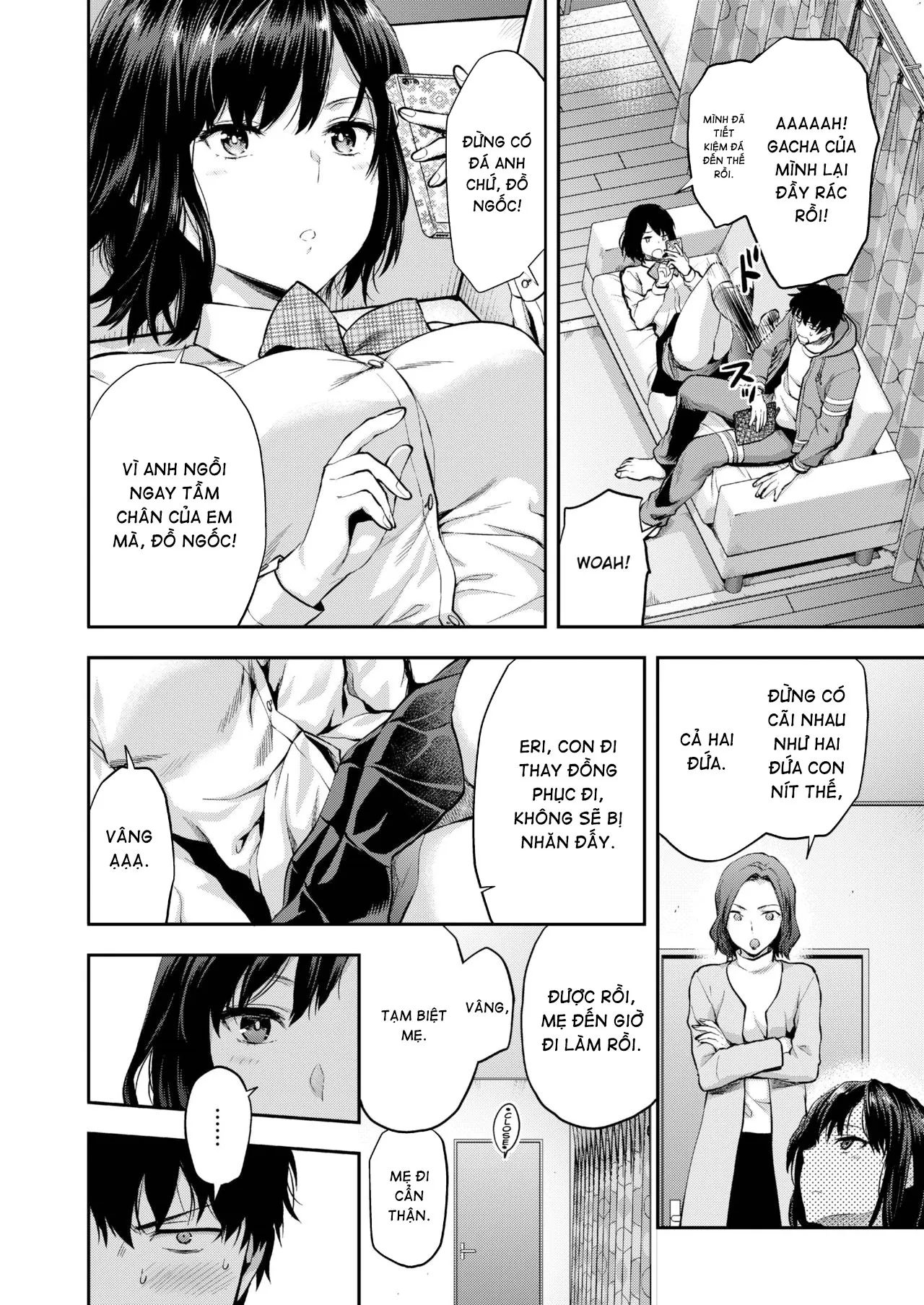 HentaiVN.net - Ảnh 3 - Aru Hi no Eri to Ani [Eri and Her Older Brother on a Certain Day] - OneShot