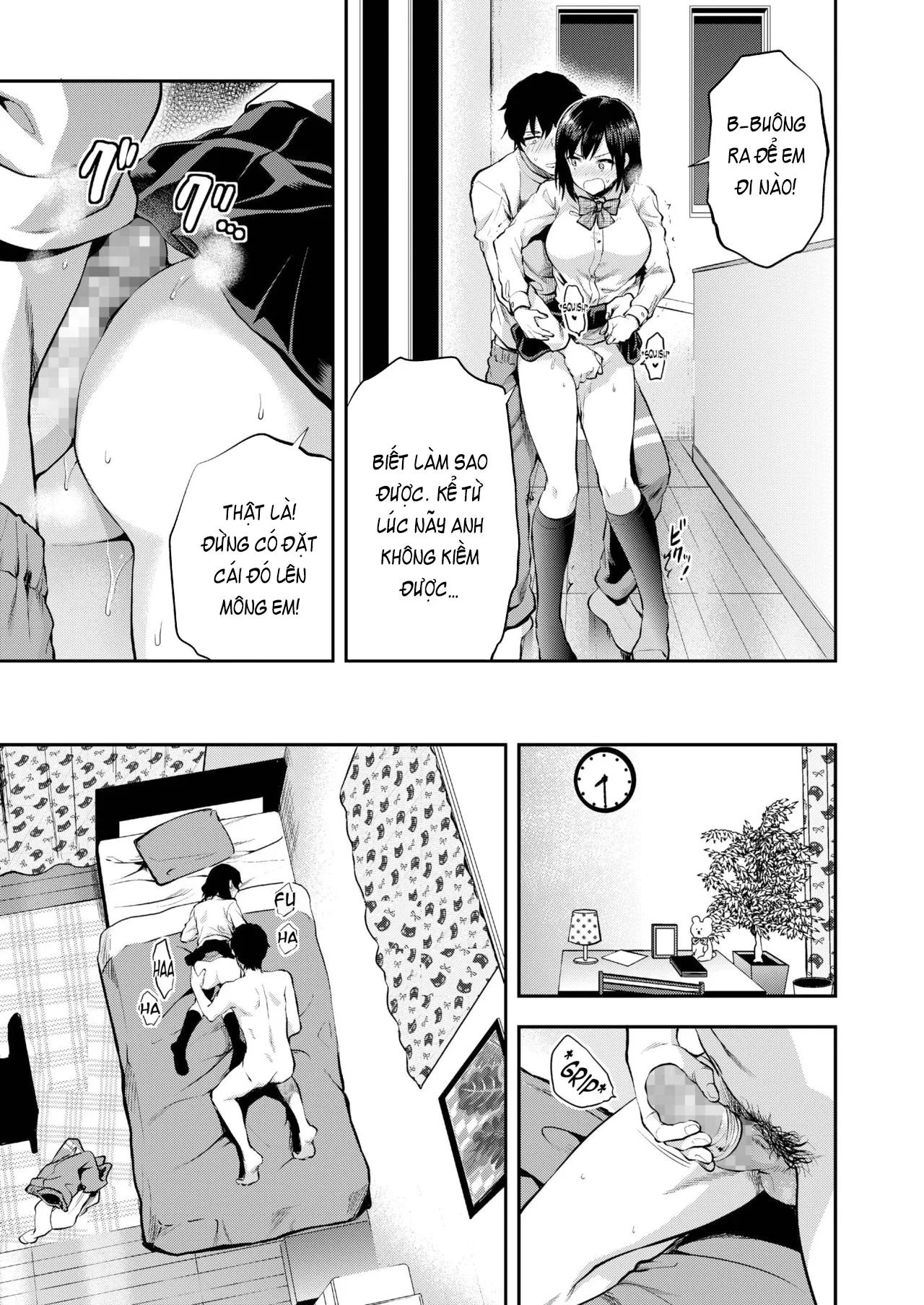 HentaiVN.net - Ảnh 8 - Aru Hi no Eri to Ani [Eri and Her Older Brother on a Certain Day] - OneShot