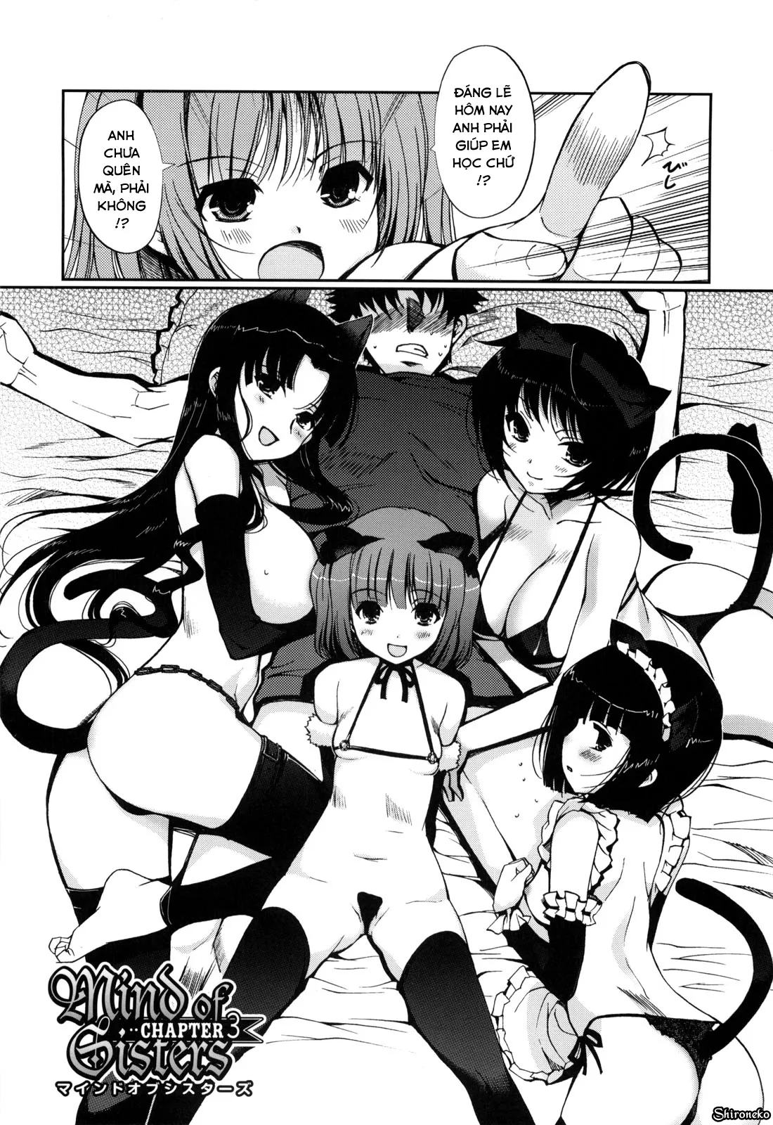 HentaiVN.net - Ảnh 3 - Mind of Sisters - Chap 3
