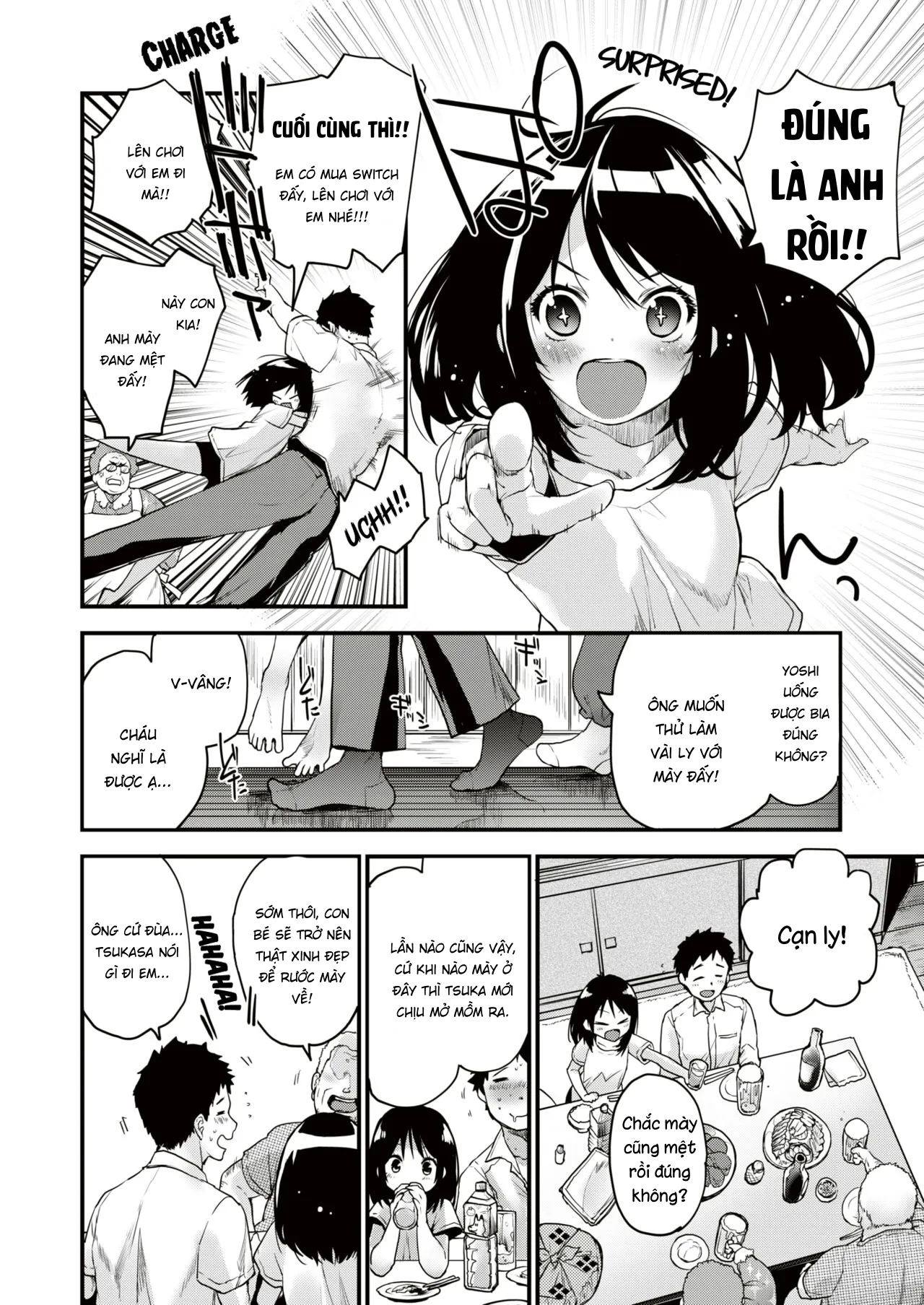 HentaiVN.net - Ảnh 4 - Tình yêu mùa hạ [Mebae no Natsu; めばえのなつ] - Oneshot