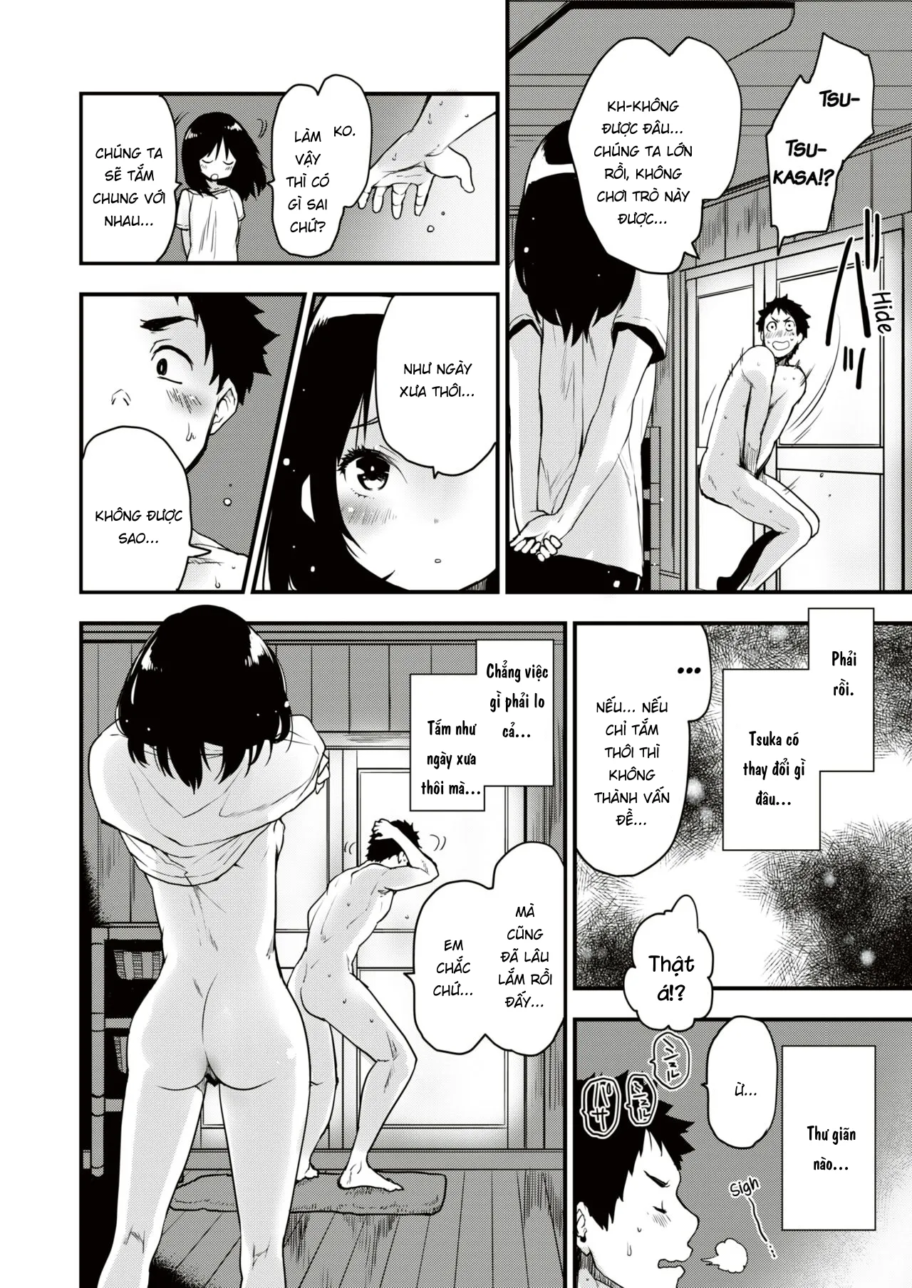 HentaiVN.net - Ảnh 6 - Tình yêu mùa hạ [Mebae no Natsu; めばえのなつ] - Oneshot