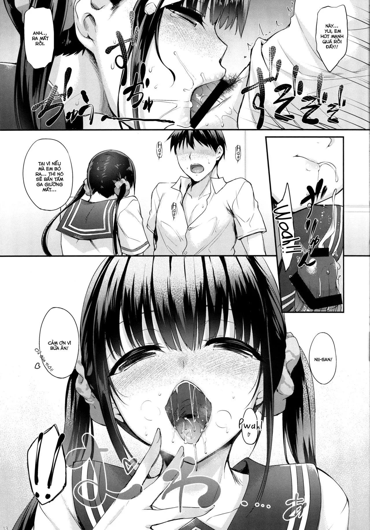 HentaiVN.net - Ảnh 13 - SISUANA - sister hole [シスアナ] - Chap 1