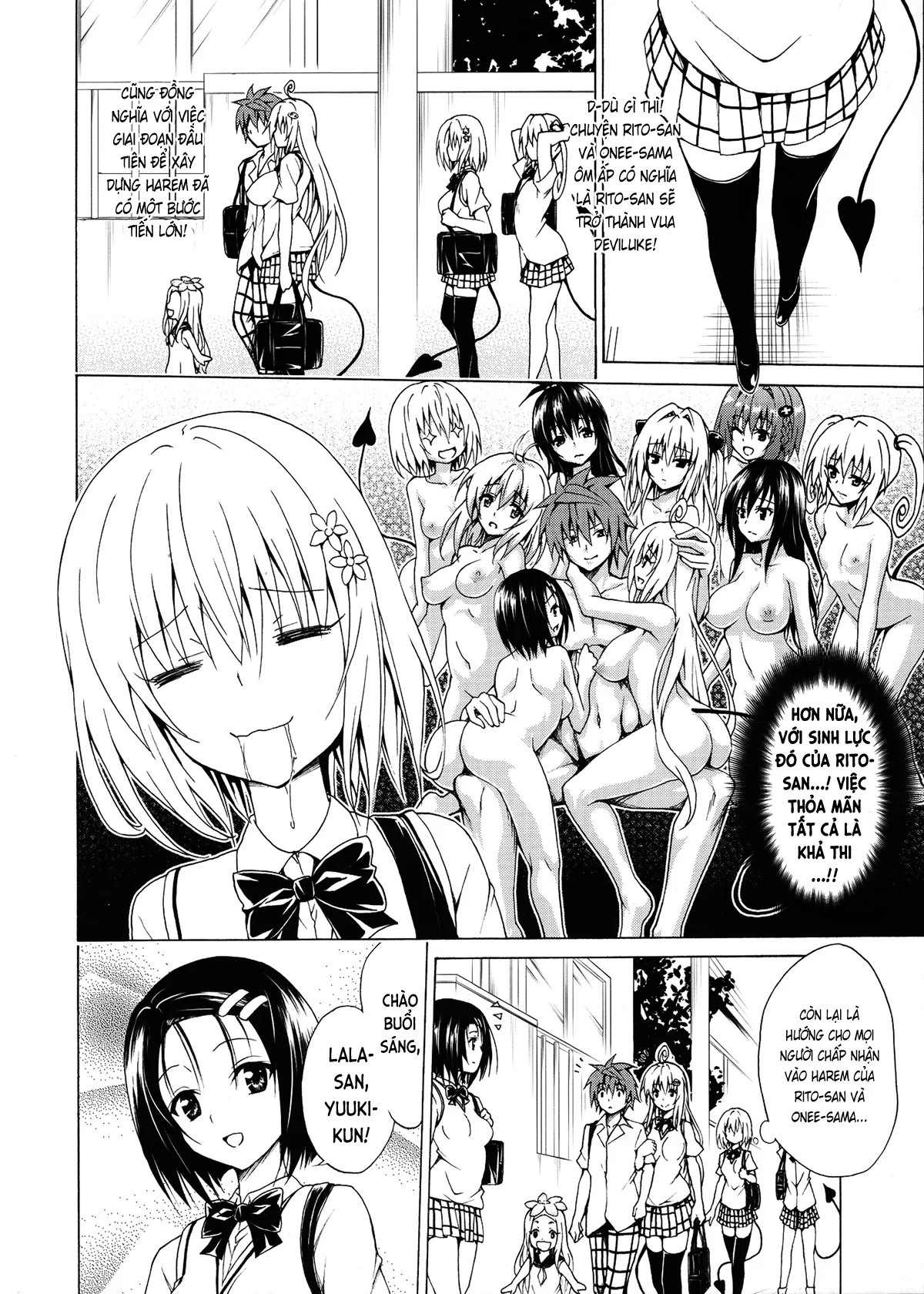 HentaiVN.net - Ảnh 19 - Đã Nhắm! Kế Hoạch Harem (To LOVE-Ru) [Mezase! Rakuen Keikaku (To LOVE-Ru); 目指せ!楽園計画 (ToLOVEる -とらぶる-)] - Vol.1