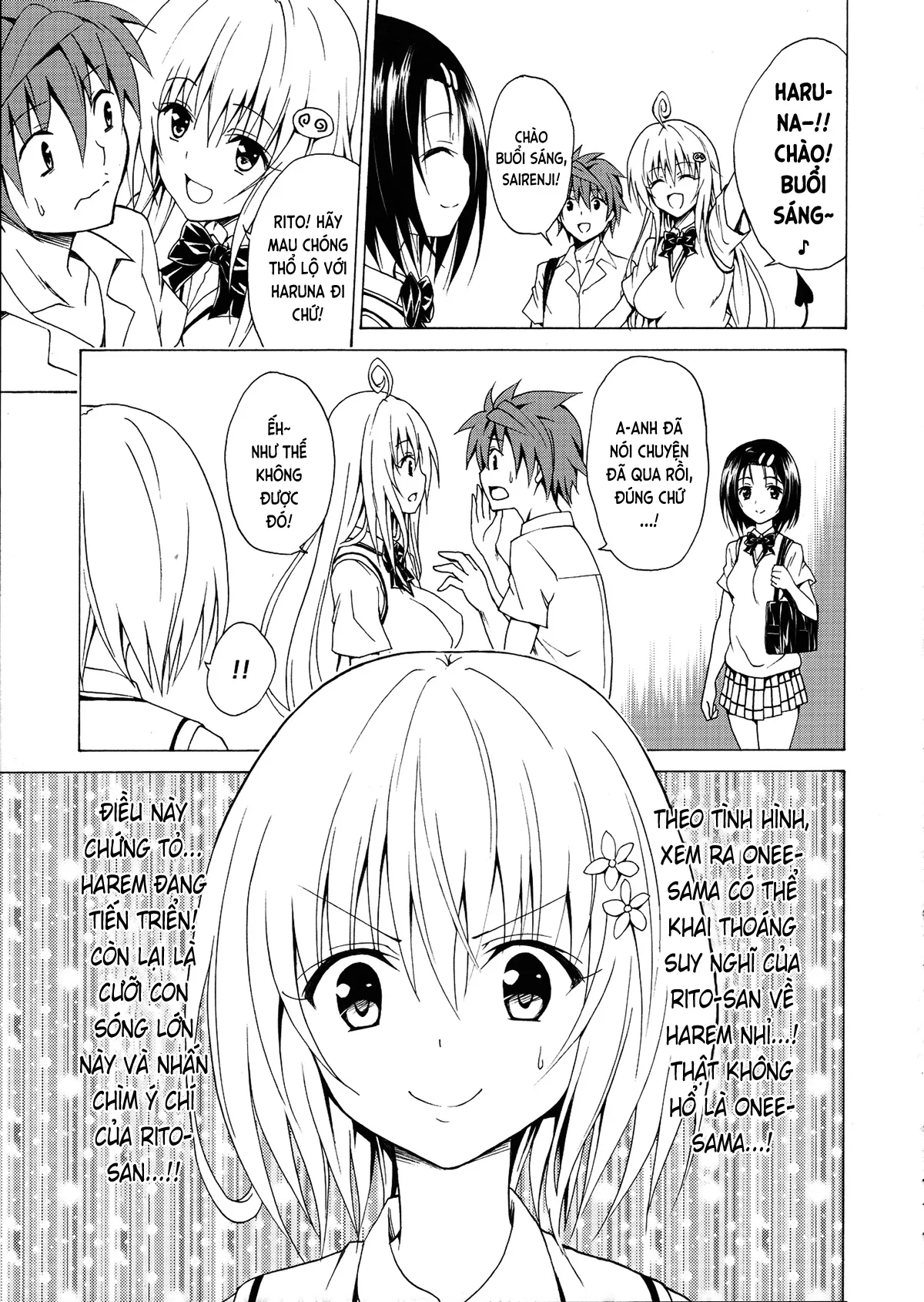 HentaiVN.net - Ảnh 20 - Đã Nhắm! Kế Hoạch Harem (To LOVE-Ru) [Mezase! Rakuen Keikaku (To LOVE-Ru); 目指せ!楽園計画 (ToLOVEる -とらぶる-)] - Vol.1