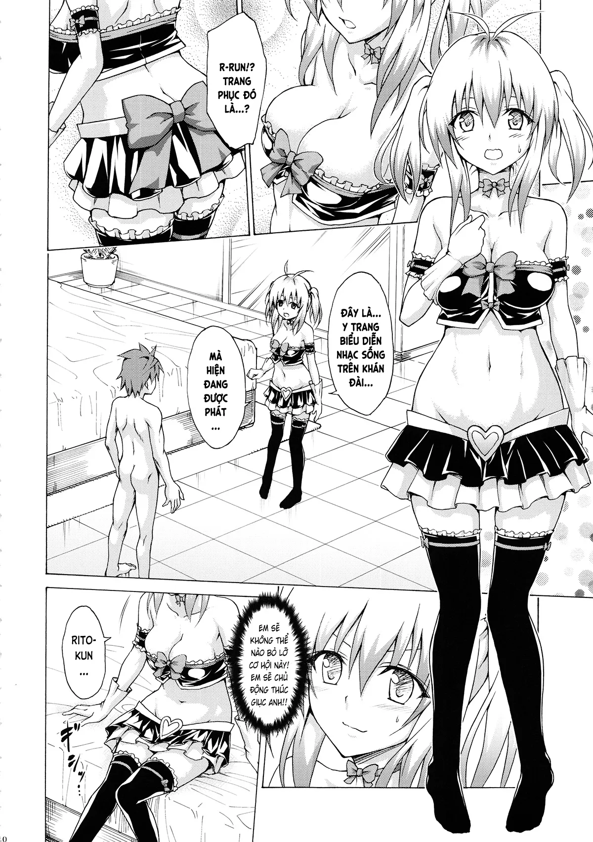 HentaiVN.net - Ảnh 9 - Đã Nhắm! Kế Hoạch Harem (To LOVE-Ru) [Mezase! Rakuen Keikaku (To LOVE-Ru); 目指せ!楽園計画 (ToLOVEる -とらぶる-)] - Vol.3