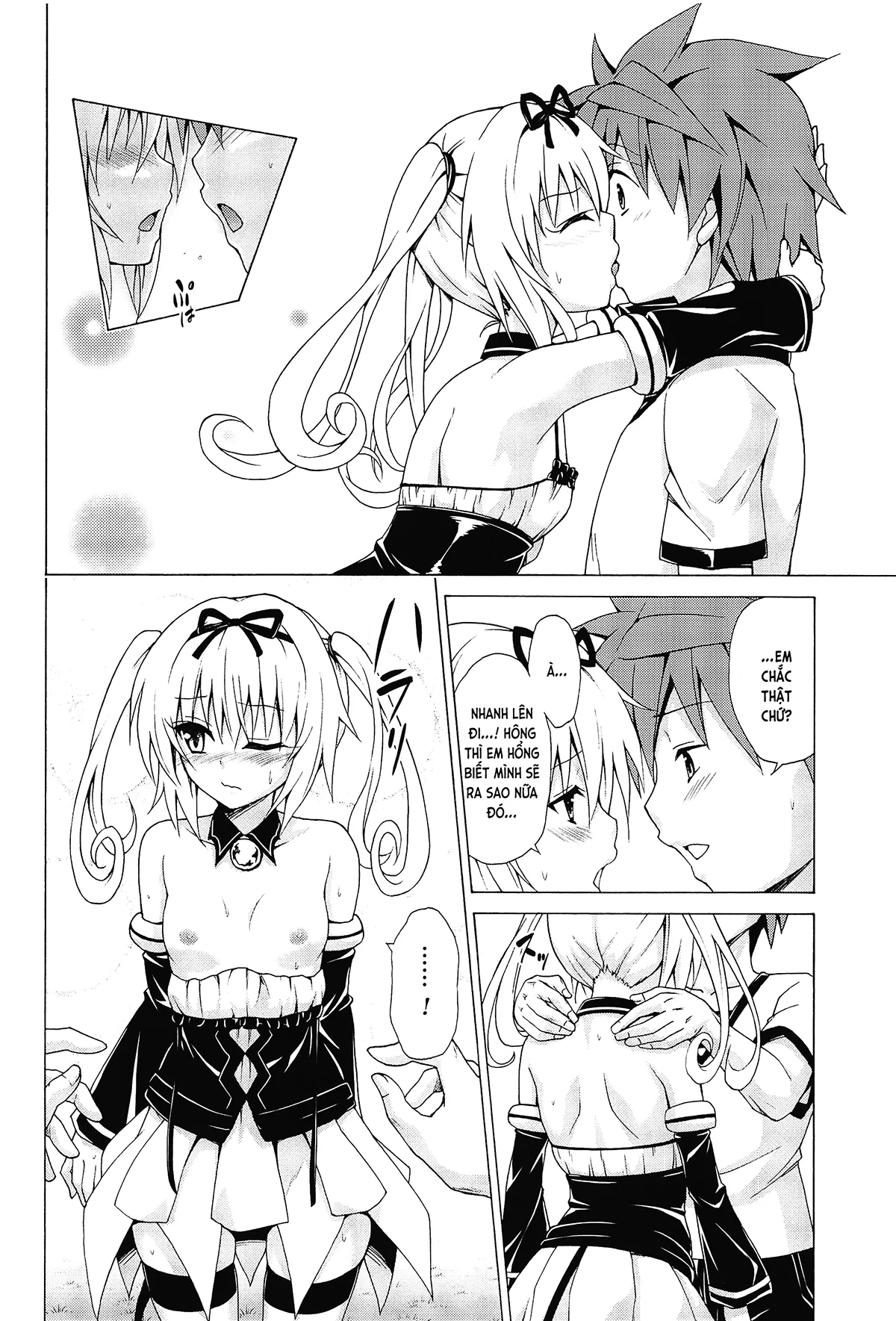 HentaiVN.net - Ảnh 21 - Đã Nhắm! Kế Hoạch Harem (To LOVE-Ru) [Mezase! Rakuen Keikaku (To LOVE-Ru); 目指せ!楽園計画 (ToLOVEる -とらぶる-)] - Vol.8