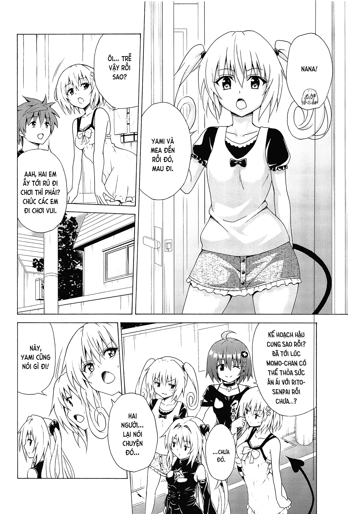 HentaiVN.net - Ảnh 5 - Đã Nhắm! Kế Hoạch Harem (To LOVE-Ru) [Mezase! Rakuen Keikaku (To LOVE-Ru); 目指せ!楽園計画 (ToLOVEる -とらぶる-)] - Vol.8