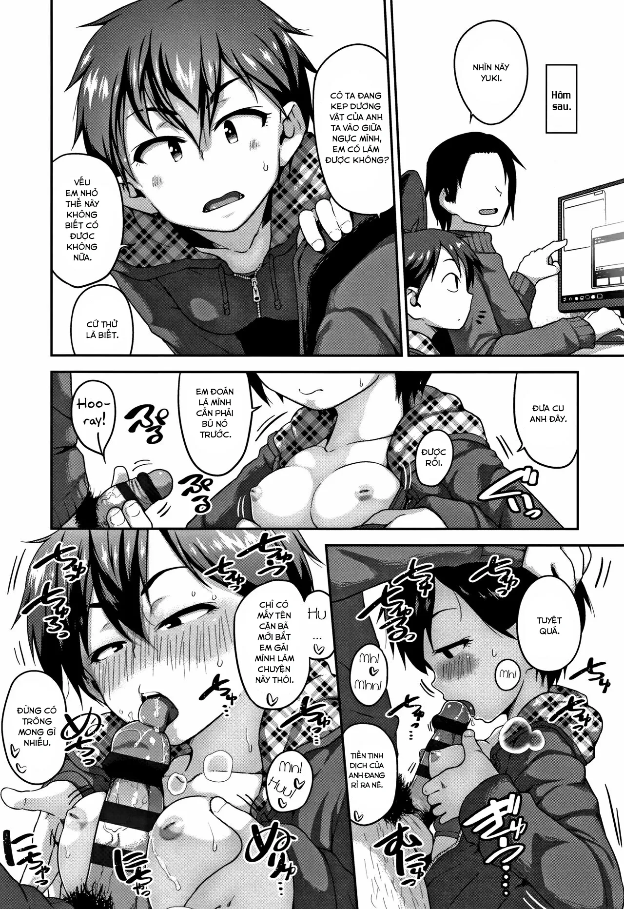 HentaiVN.net - Ảnh 16 - Mondemo Iiya [Getting Groped Is No Big Deal] - Oneshot