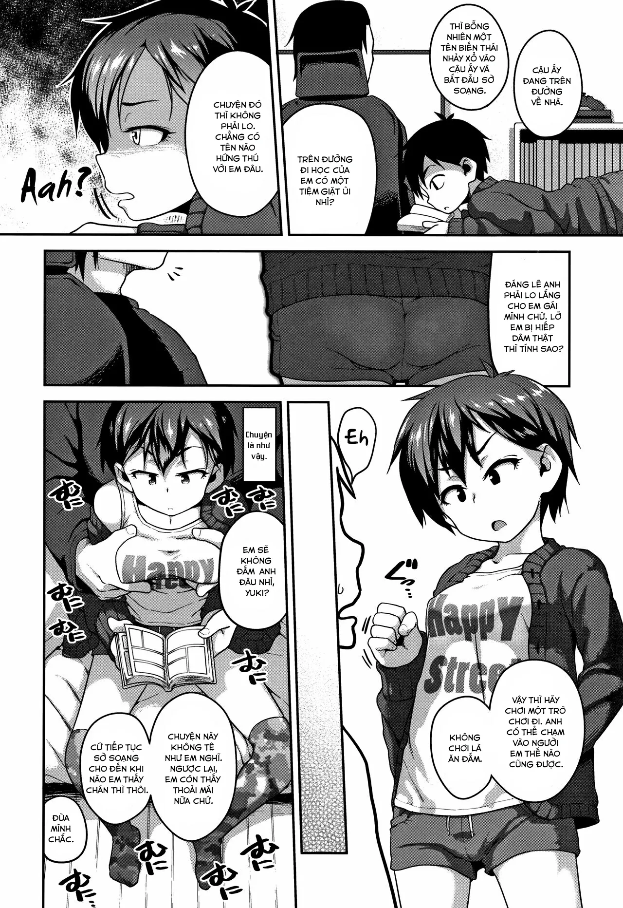 HentaiVN.net - Ảnh 3 - Mondemo Iiya [Getting Groped Is No Big Deal] - Oneshot