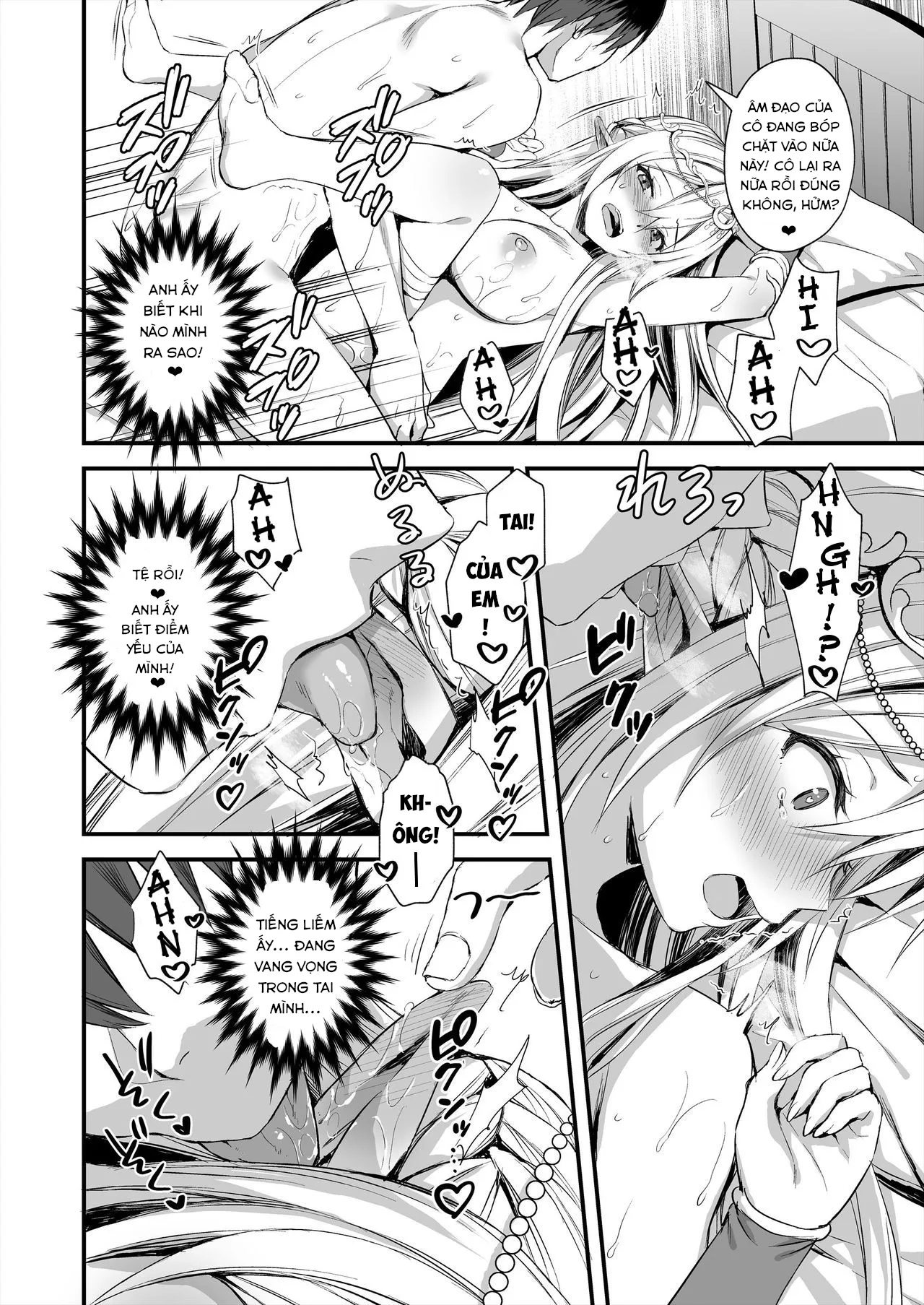 HentaiVN.net - Ảnh 12 - Chuyển sinh làm dân thường, tôi đã NTR anh hùng như thế nào? [Isekai Elf Hatsujou no Magan; Horny Isekai Elf's Evil Eye; 異世界エルフ発情の魔眼] - Phần cuối