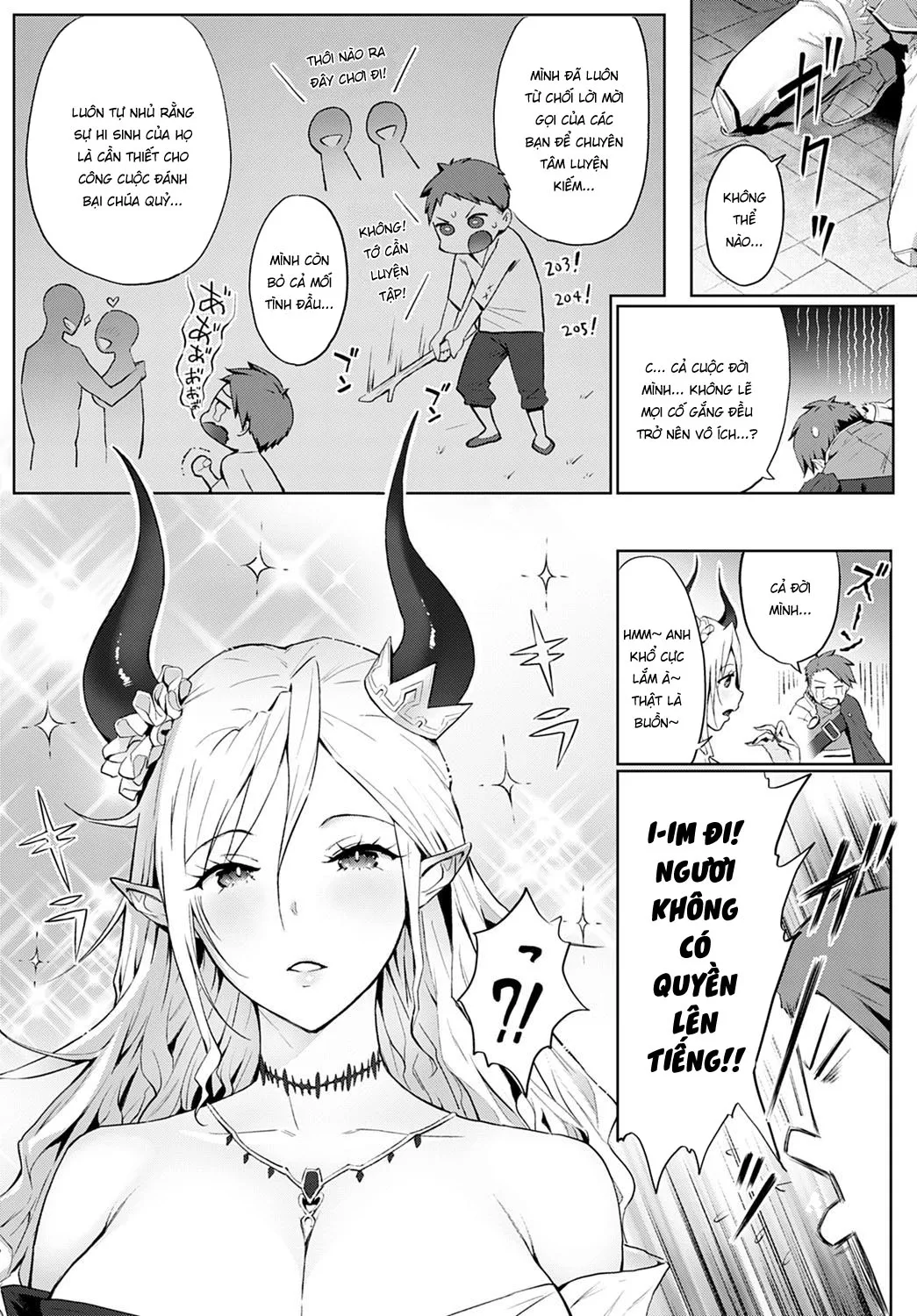 HentaiVN.net - Ảnh 5 - Cách mà tôi đánh bại chúa quỷ cứu thế giới! [Omae no You na Maou ga Iru ka!! ; How Can There Be a Demon Lord Like You!! ; お前のような魔王がいるか!!] - Oneshot ngọt nước