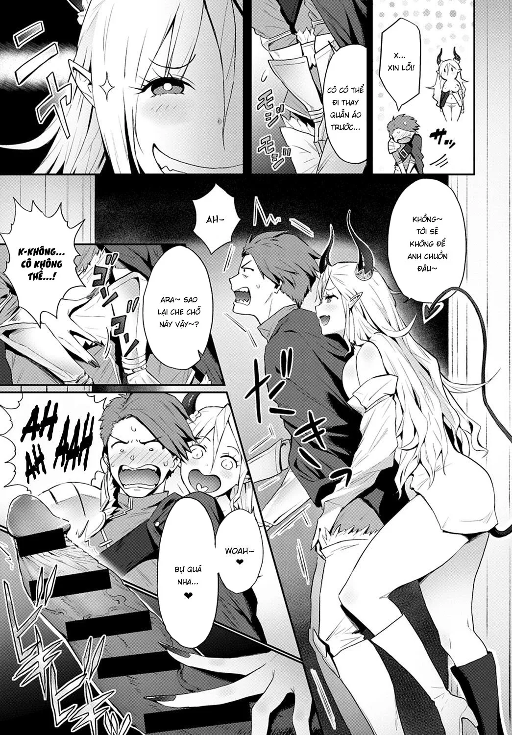 HentaiVN.net - Ảnh 9 - Cách mà tôi đánh bại chúa quỷ cứu thế giới! [Omae no You na Maou ga Iru ka!! ; How Can There Be a Demon Lord Like You!! ; お前のような魔王がいるか!!] - Oneshot ngọt nước