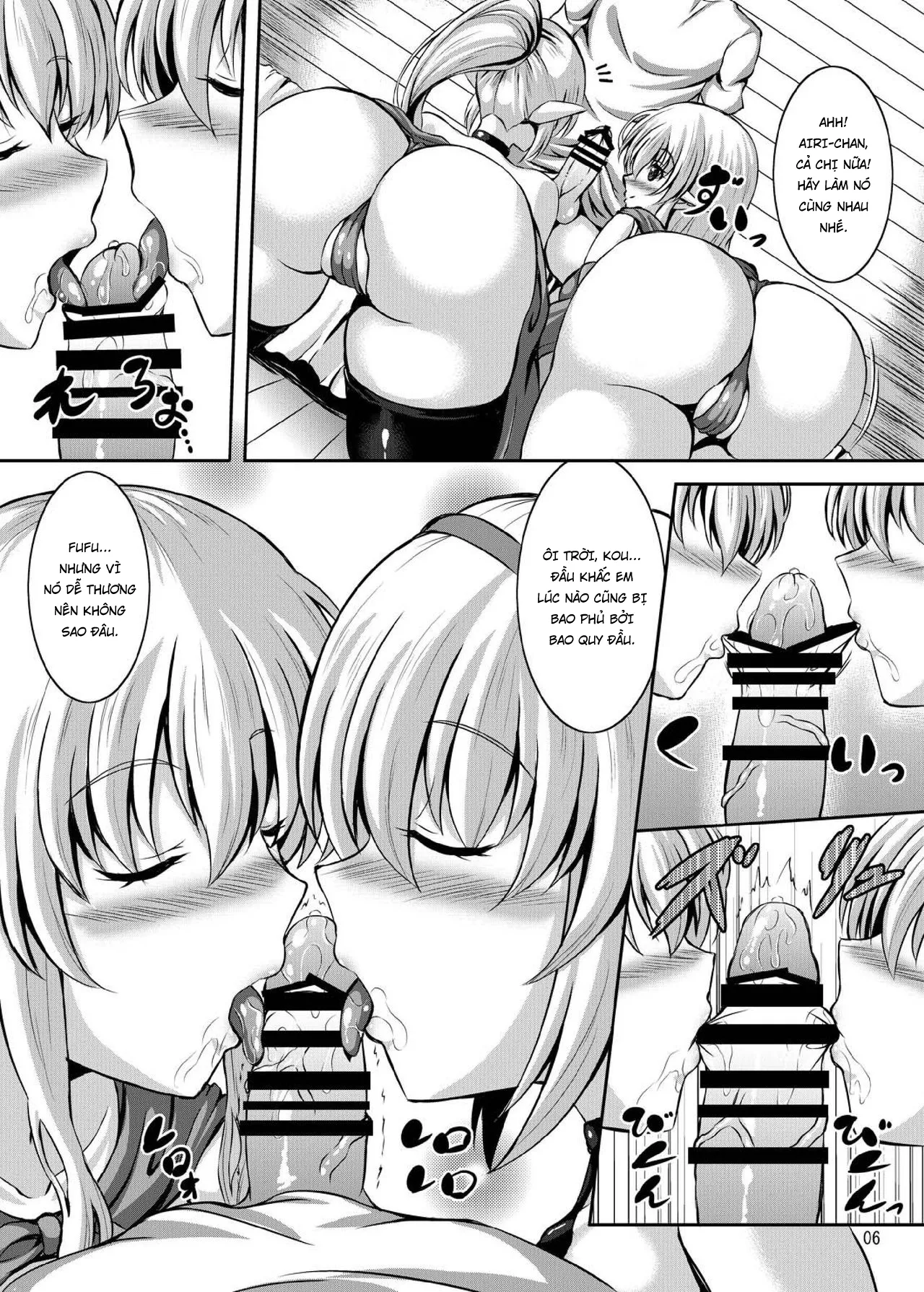 HentaiVN.net - Ảnh 6 - Tôi và những chị gái ở thế giới song song [Boku to Isekai no Onee-san, Me and The Ladies from Another World] - Oneshot