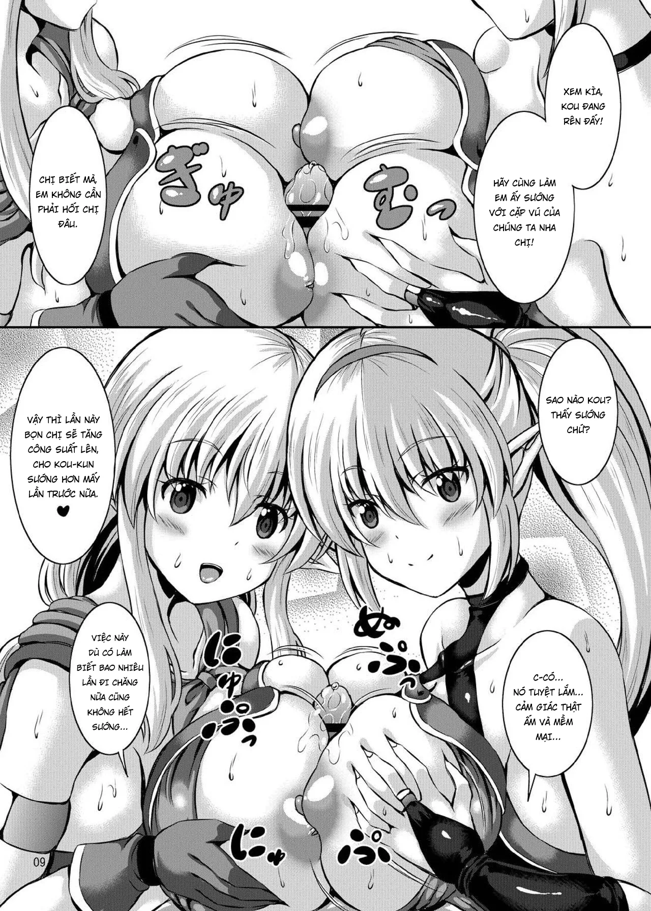 HentaiVN.net - Ảnh 9 - Tôi và những chị gái ở thế giới song song [Boku to Isekai no Onee-san, Me and The Ladies from Another World] - Oneshot