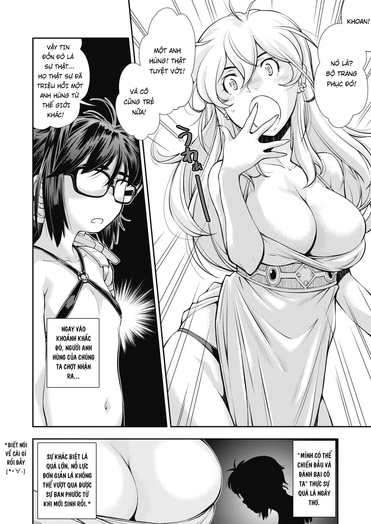 HentaiVN.net - Ảnh 7 - Tôi trở thành một chiến binh loli ở thế giới khác nhưng lại bị ô uế bởi một ả lesbian và xúc tu. [Manken JC Isekai de Yuusha ni Naru mo Les to Shokushu ni Otsu, I became a brave loli warrior in another world but fell prey to a lesbian and tentacles] - Oneshot