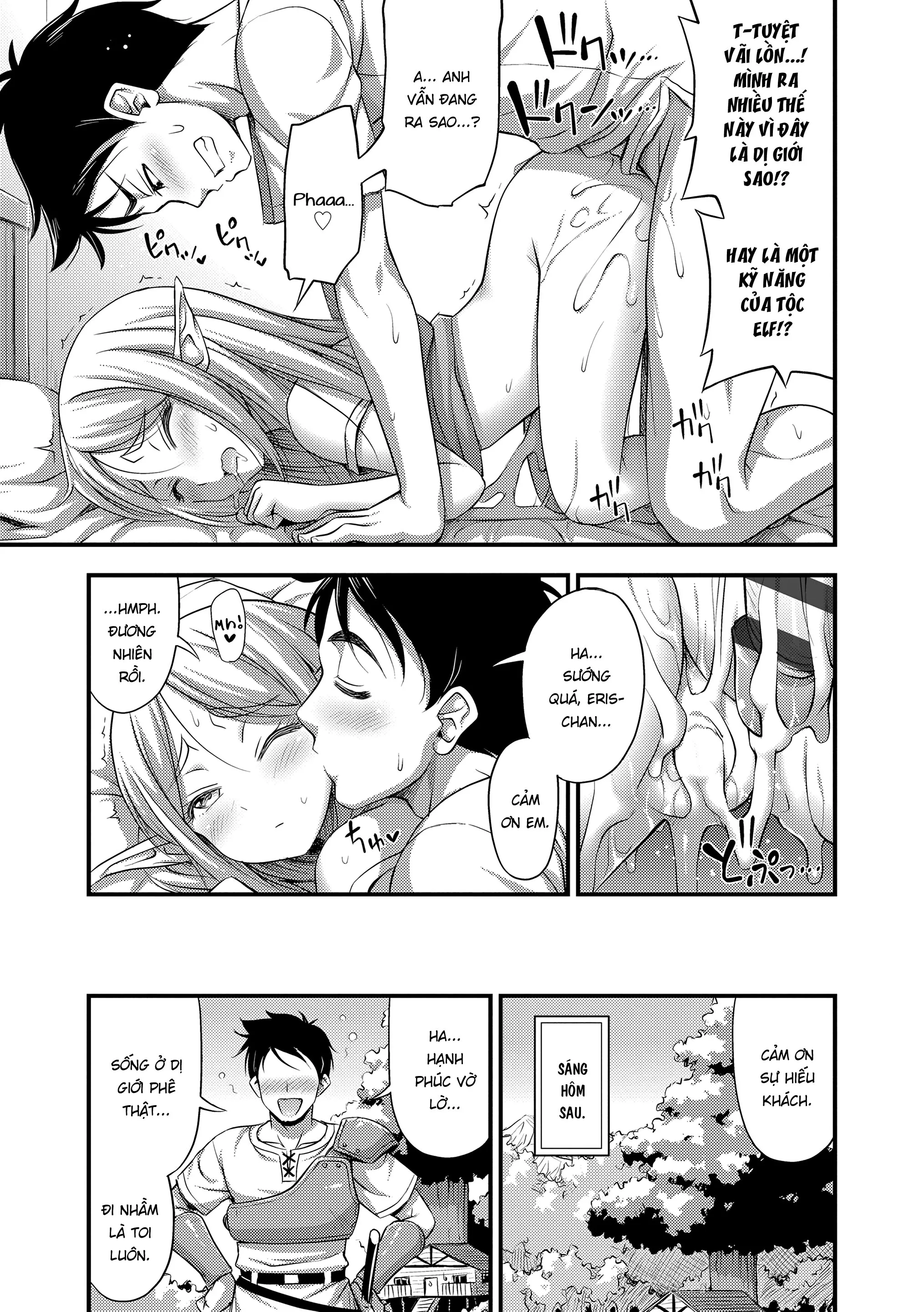 HentaiVN.net - Ảnh 21 - Tôi cứu một bé loli Elf và chuyện này đã xảy ra... [Isekai de Loli Elf Tasuketara Kou Natta ; I Saved a Loli Elf in Another World and This Happened ; 異世界でロリエルフ助けたらこうなった] - Oneshot