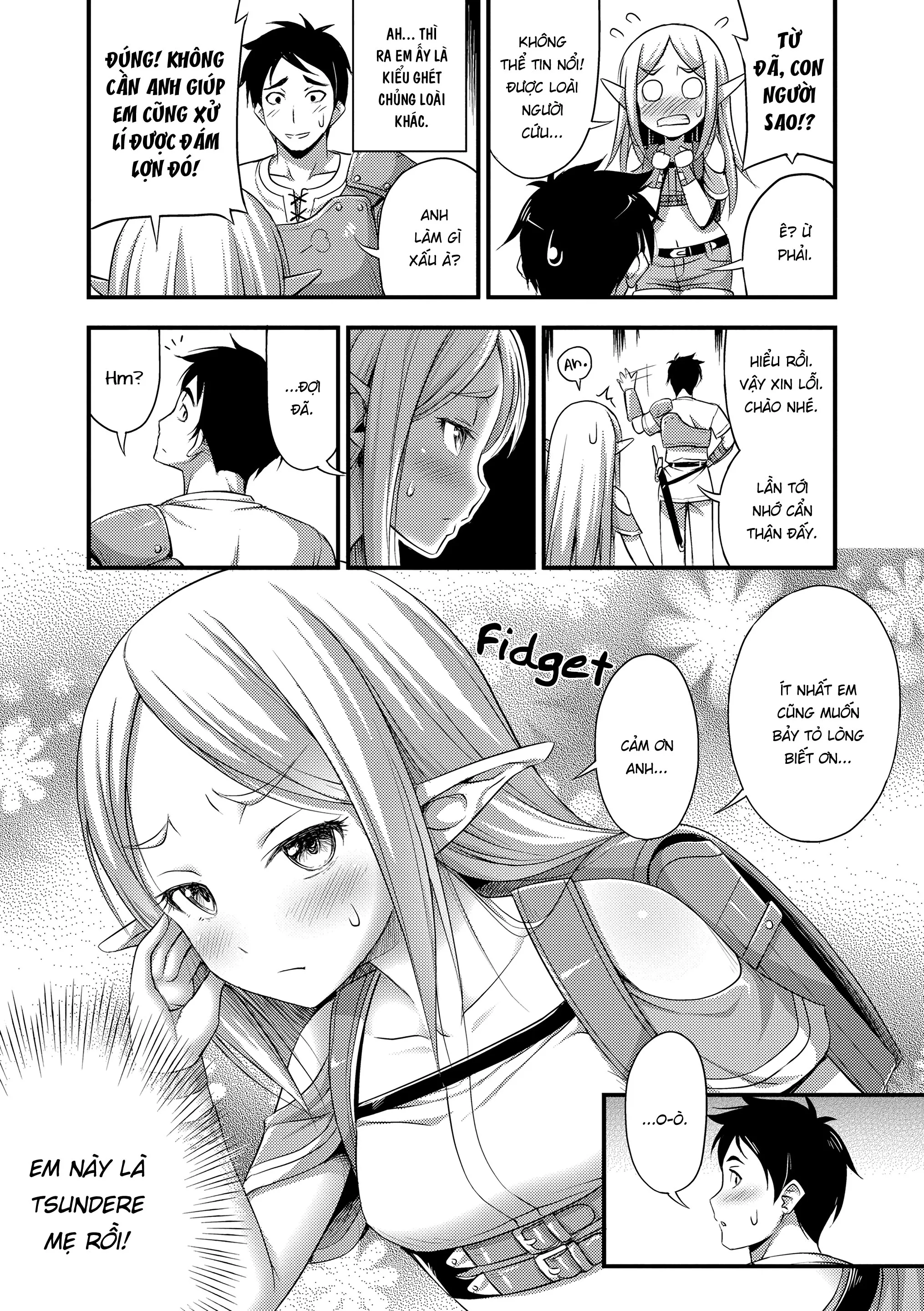HentaiVN.net - Ảnh 5 - Tôi cứu một bé loli Elf và chuyện này đã xảy ra... [Isekai de Loli Elf Tasuketara Kou Natta ; I Saved a Loli Elf in Another World and This Happened ; 異世界でロリエルフ助けたらこうなった] - Oneshot