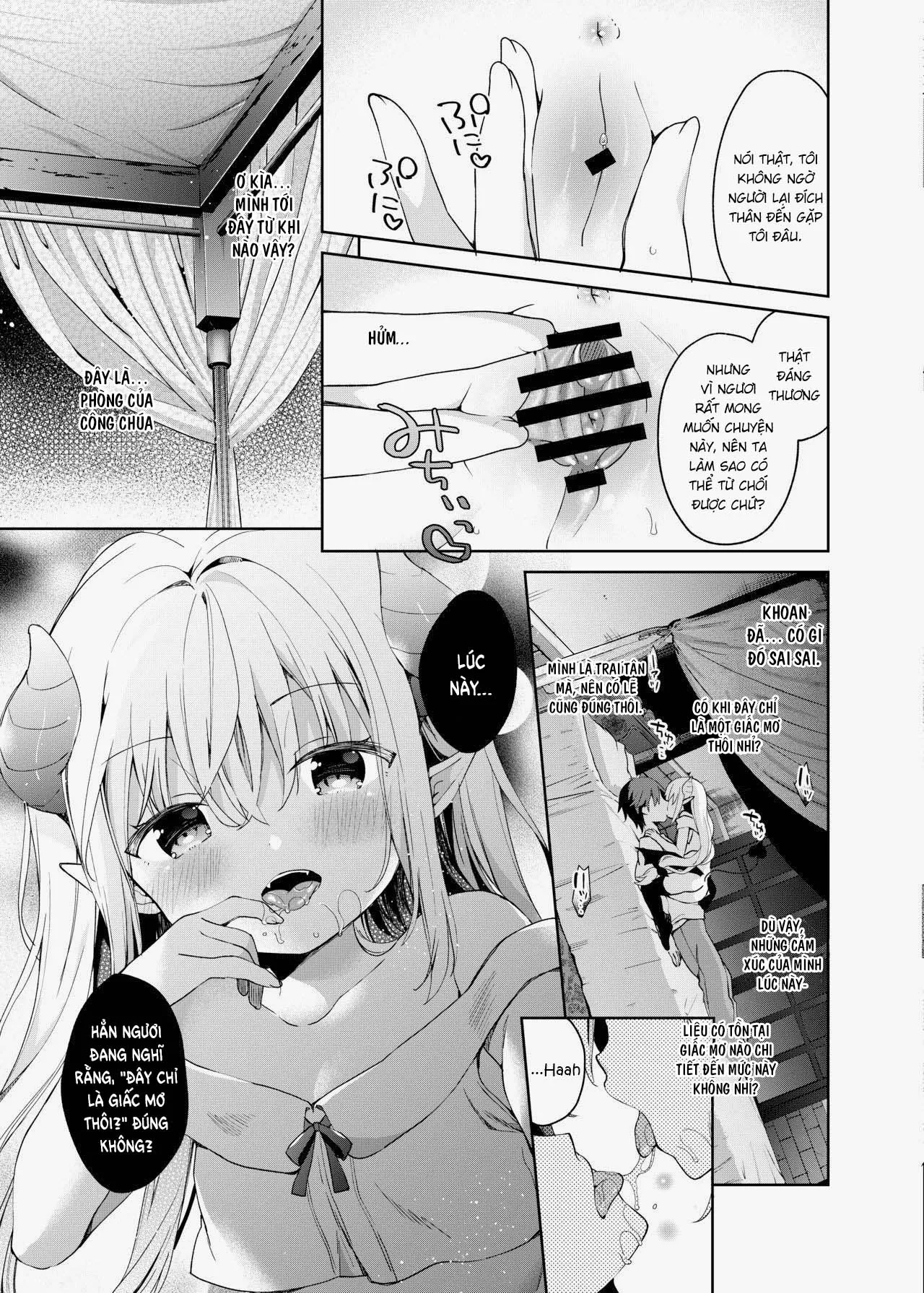 HentaiVN.net - Ảnh 11 - Chuyển sinh x Ma vương x Succubus [Isekai x Maou x Succubus] - Oneshot