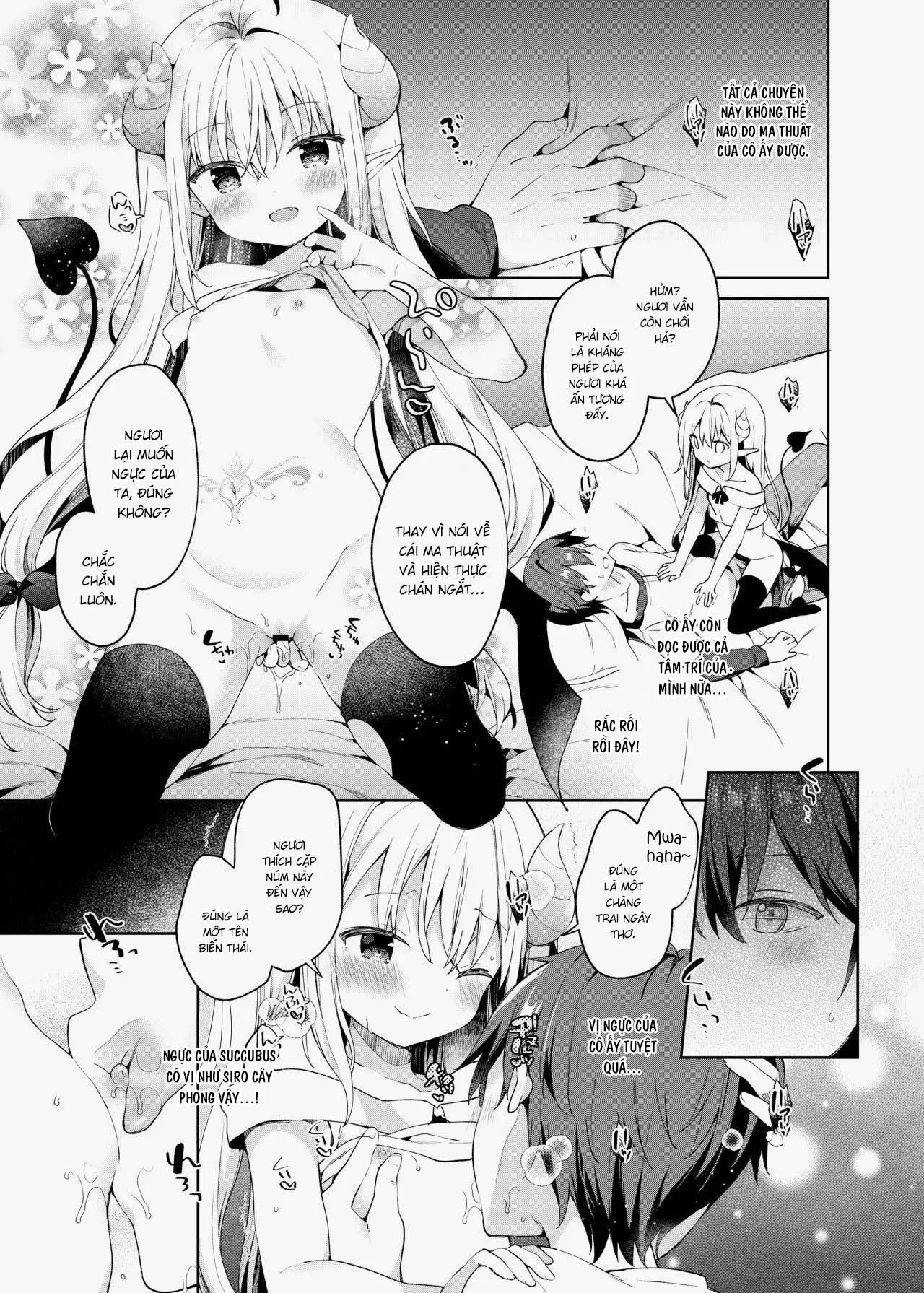 HentaiVN.net - Ảnh 13 - Chuyển sinh x Ma vương x Succubus [Isekai x Maou x Succubus] - Oneshot