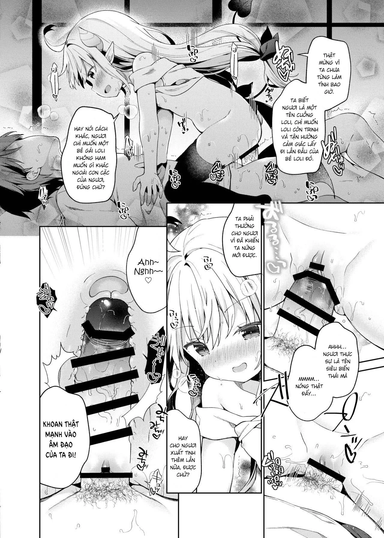 HentaiVN.net - Ảnh 18 - Chuyển sinh x Ma vương x Succubus [Isekai x Maou x Succubus] - Oneshot