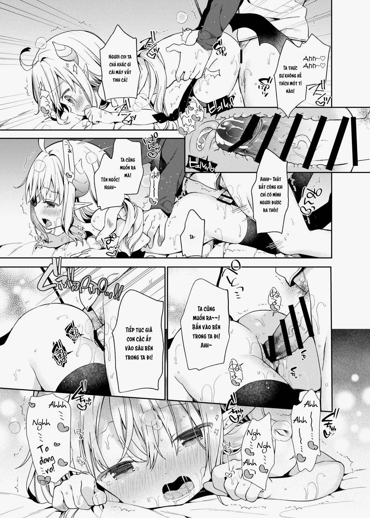 HentaiVN.net - Ảnh 23 - Chuyển sinh x Ma vương x Succubus [Isekai x Maou x Succubus] - Oneshot