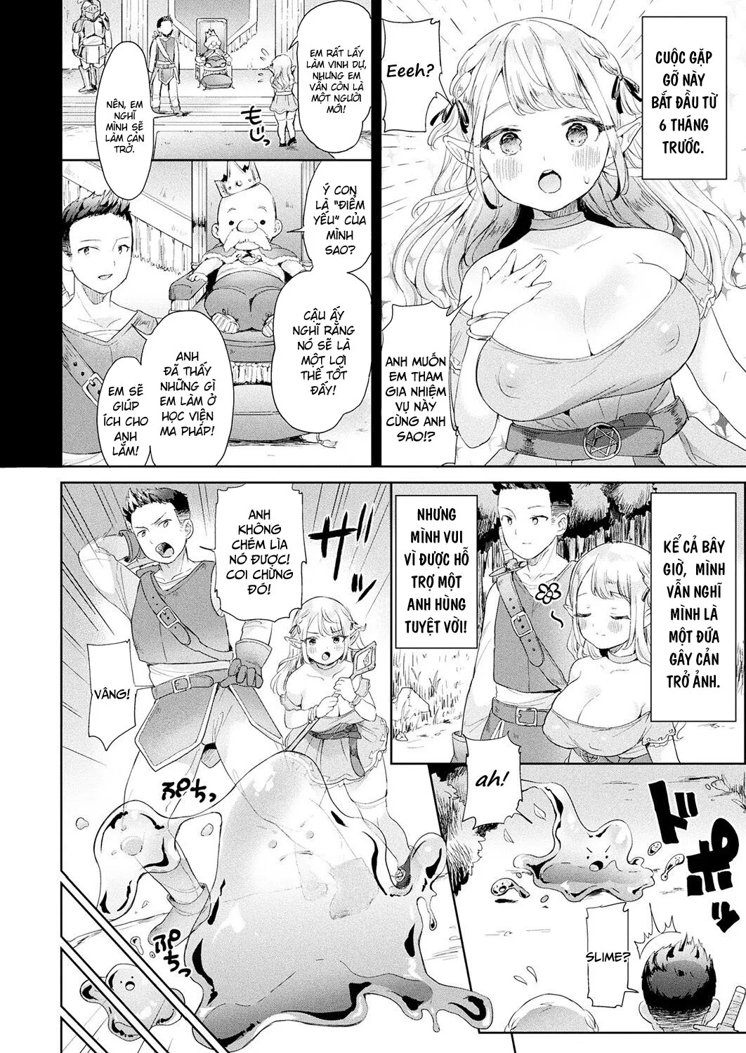 HentaiVN.net - Ảnh 4 - Phiêu lưu cùng bé Elf [Choroi yo! Yurufuwa Elf-chan ; ちょろいよ!ゆるふわエルフちゃん] - Oneshot