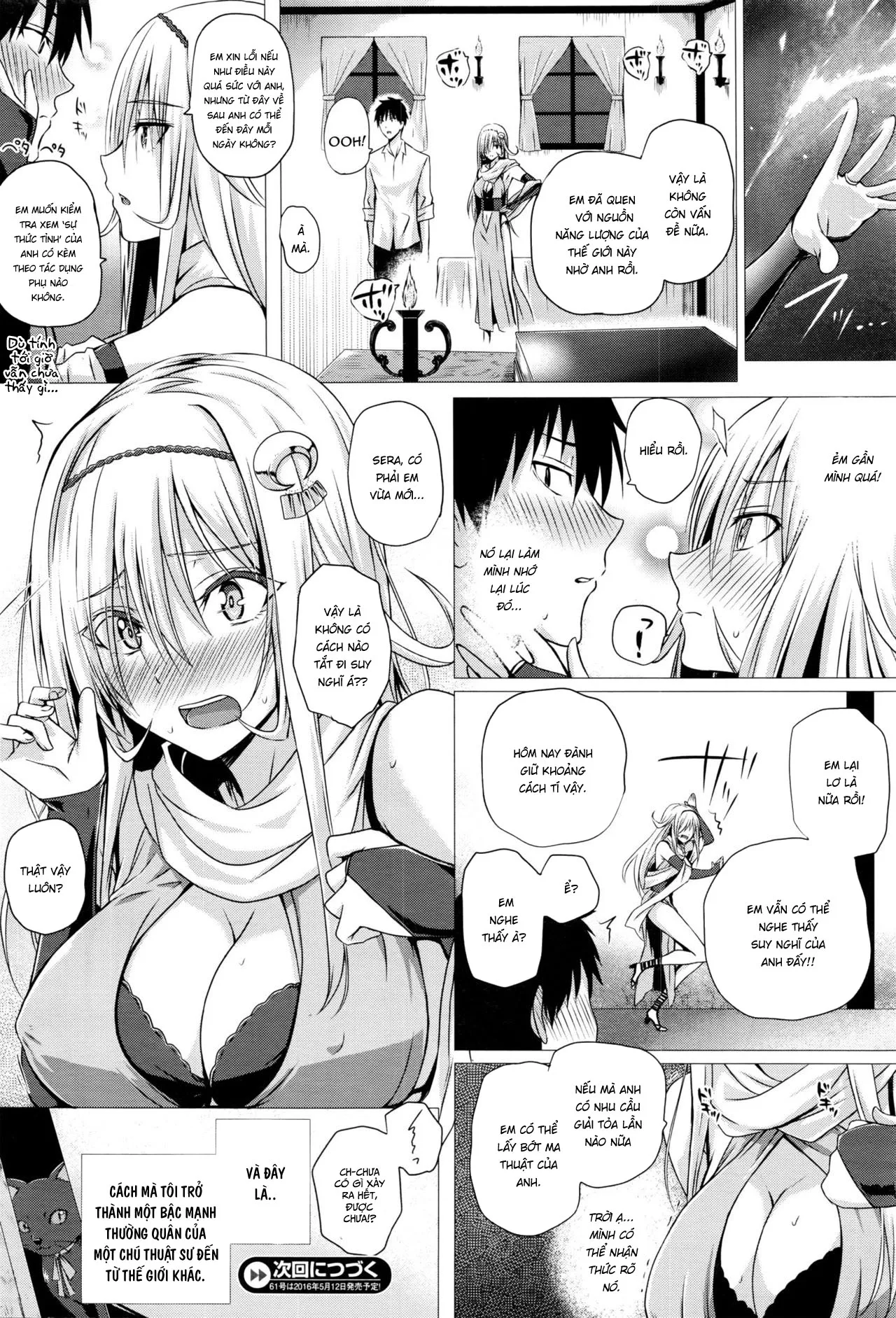 HentaiVN.net - Ảnh 22 - Pháp sư đến từ thế giới khác [Isekai no Mahoutsukai] - Oneshot