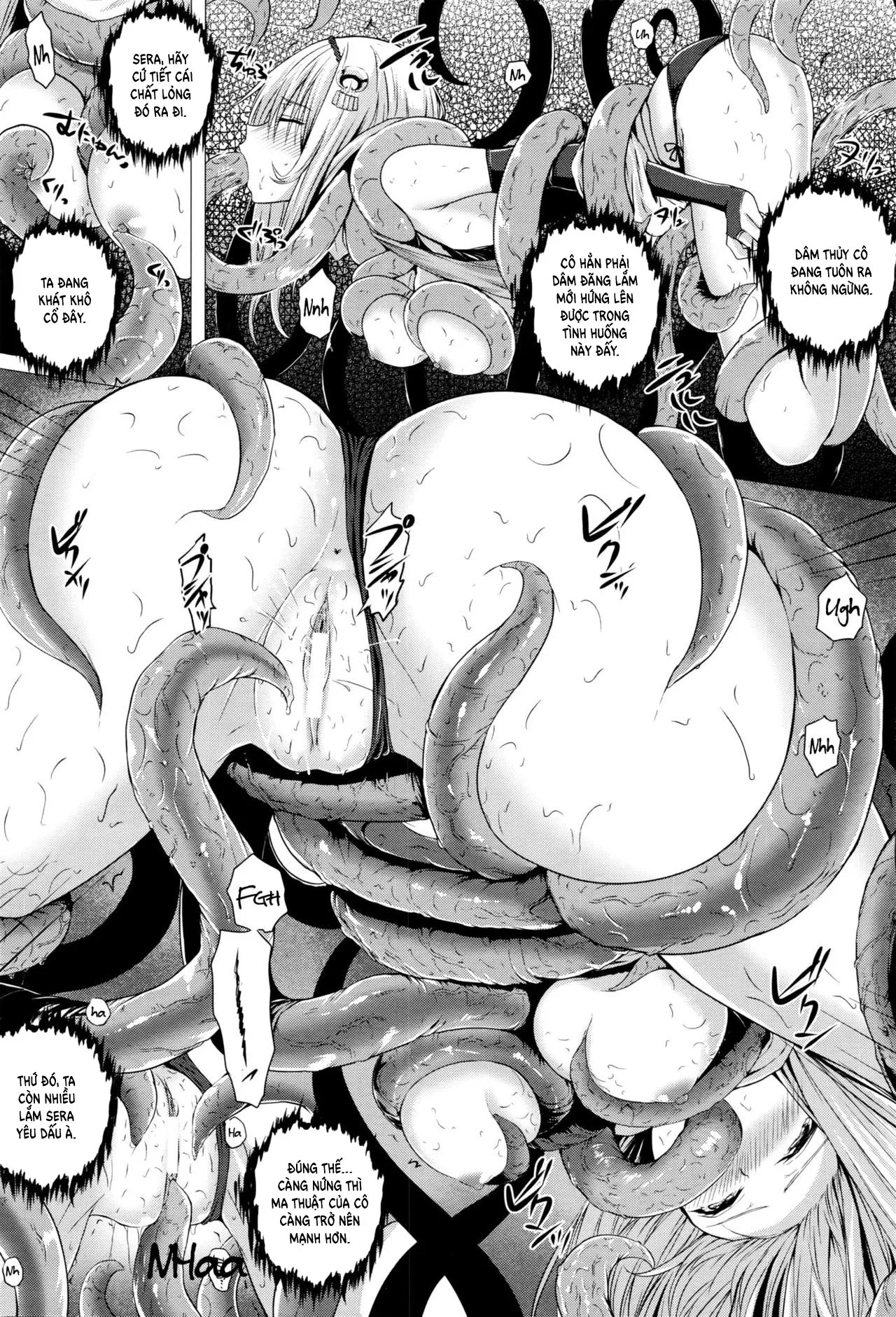 HentaiVN.net - Ảnh 4 - Pháp sư đến từ thế giới khác [Isekai no Mahoutsukai] - Oneshot