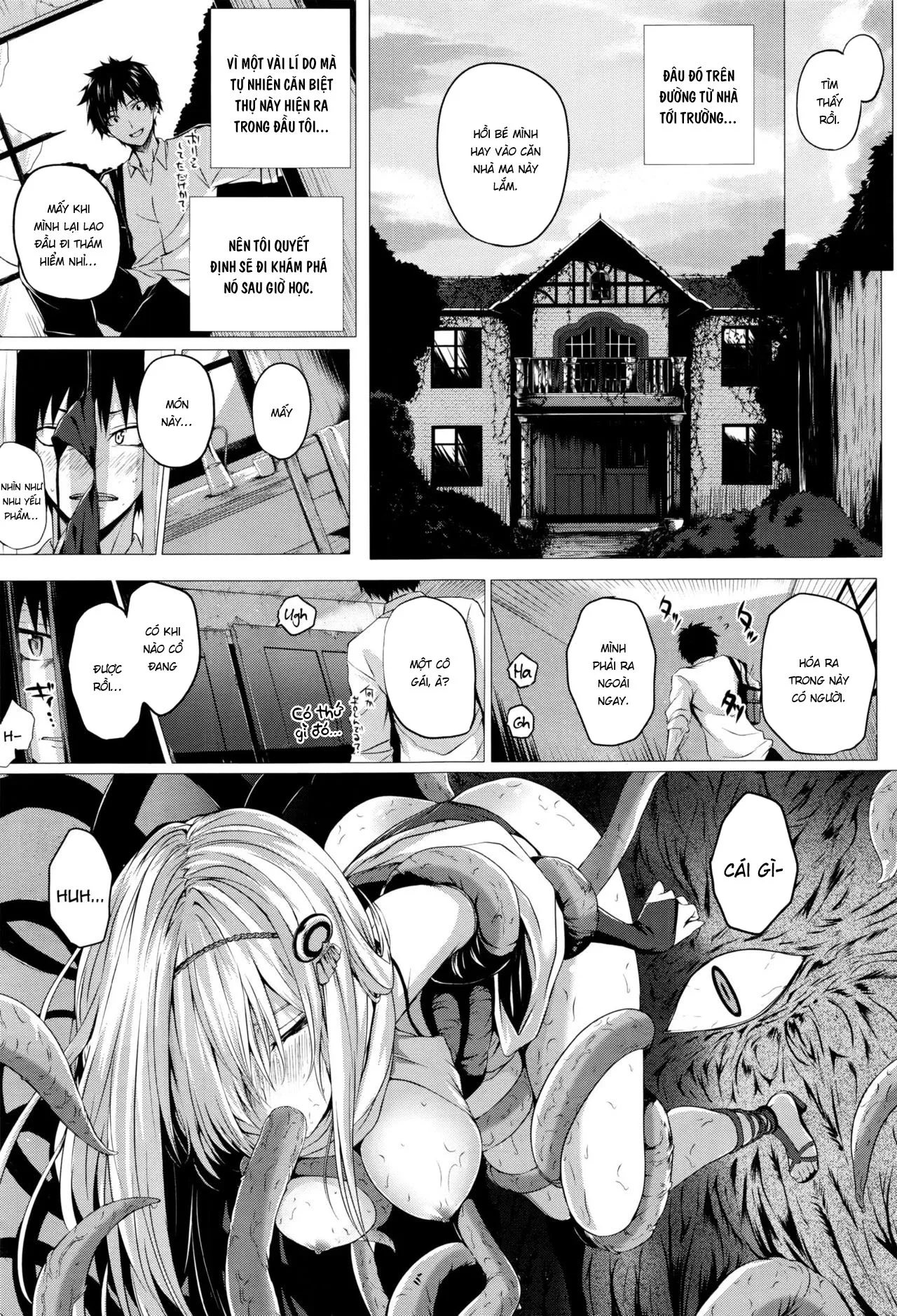 HentaiVN.net - Ảnh 5 - Pháp sư đến từ thế giới khác [Isekai no Mahoutsukai] - Oneshot