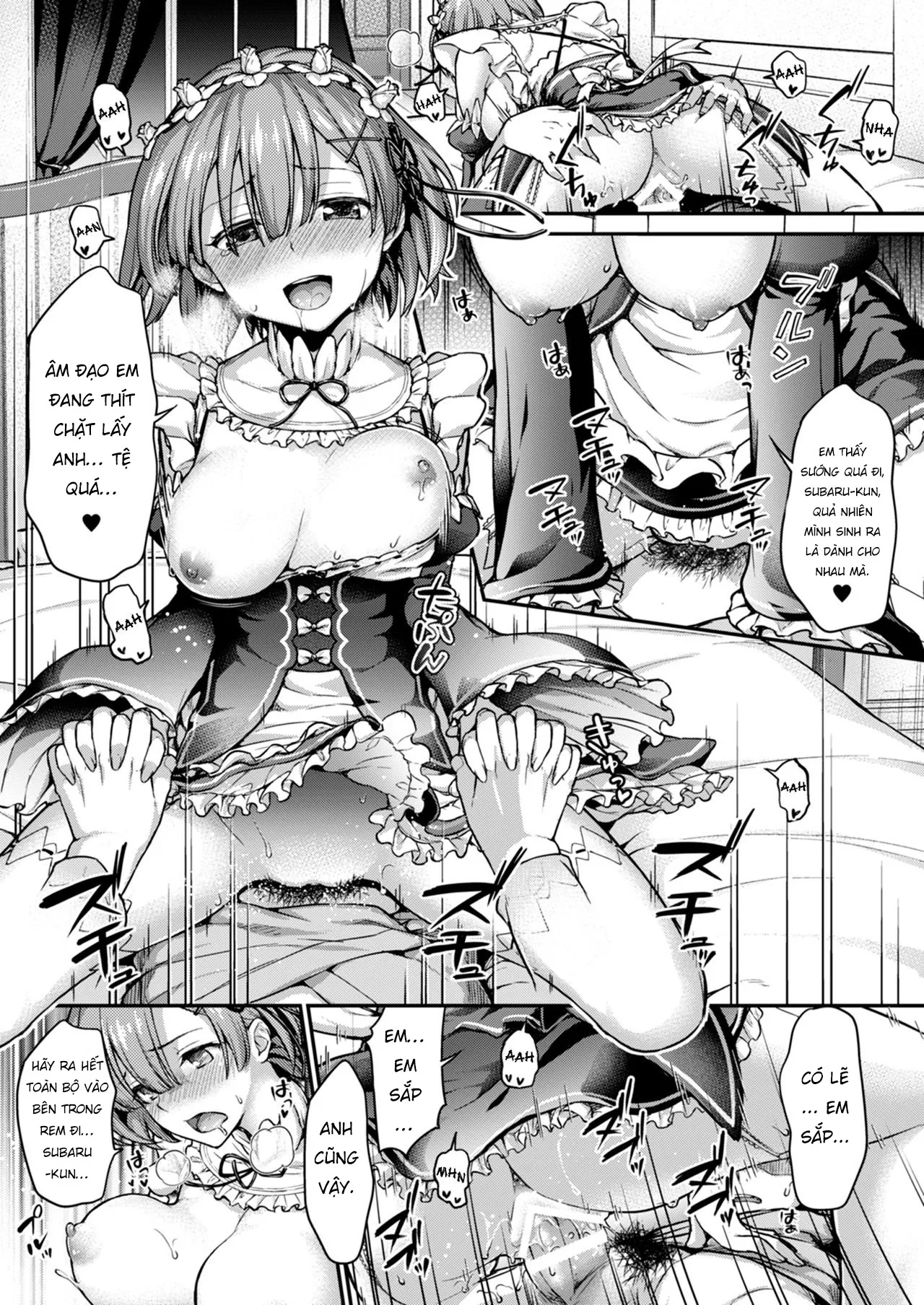 HentaiVN.net - Ảnh 10 - Phần Thưởng Của Subaru [Ecchi kara Hajimeru Fujun Isei Kouyuu – illicit sexual relationship] - Oneshot