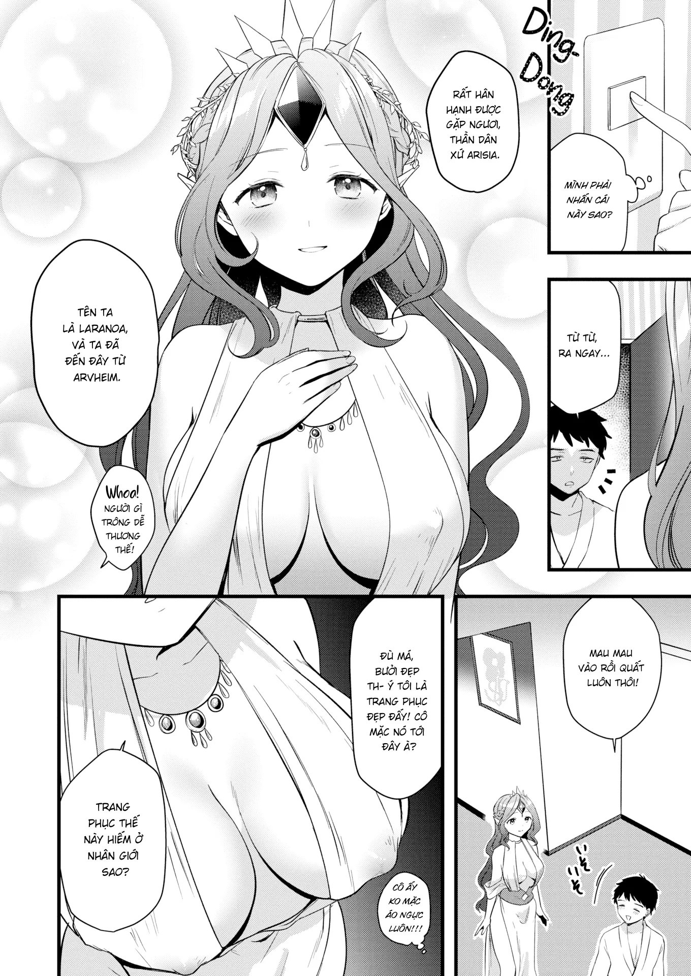 HentaiVN.net - Ảnh 8 - Nỗi khổ của công chúa Laranoa - Oneshot 1.1
