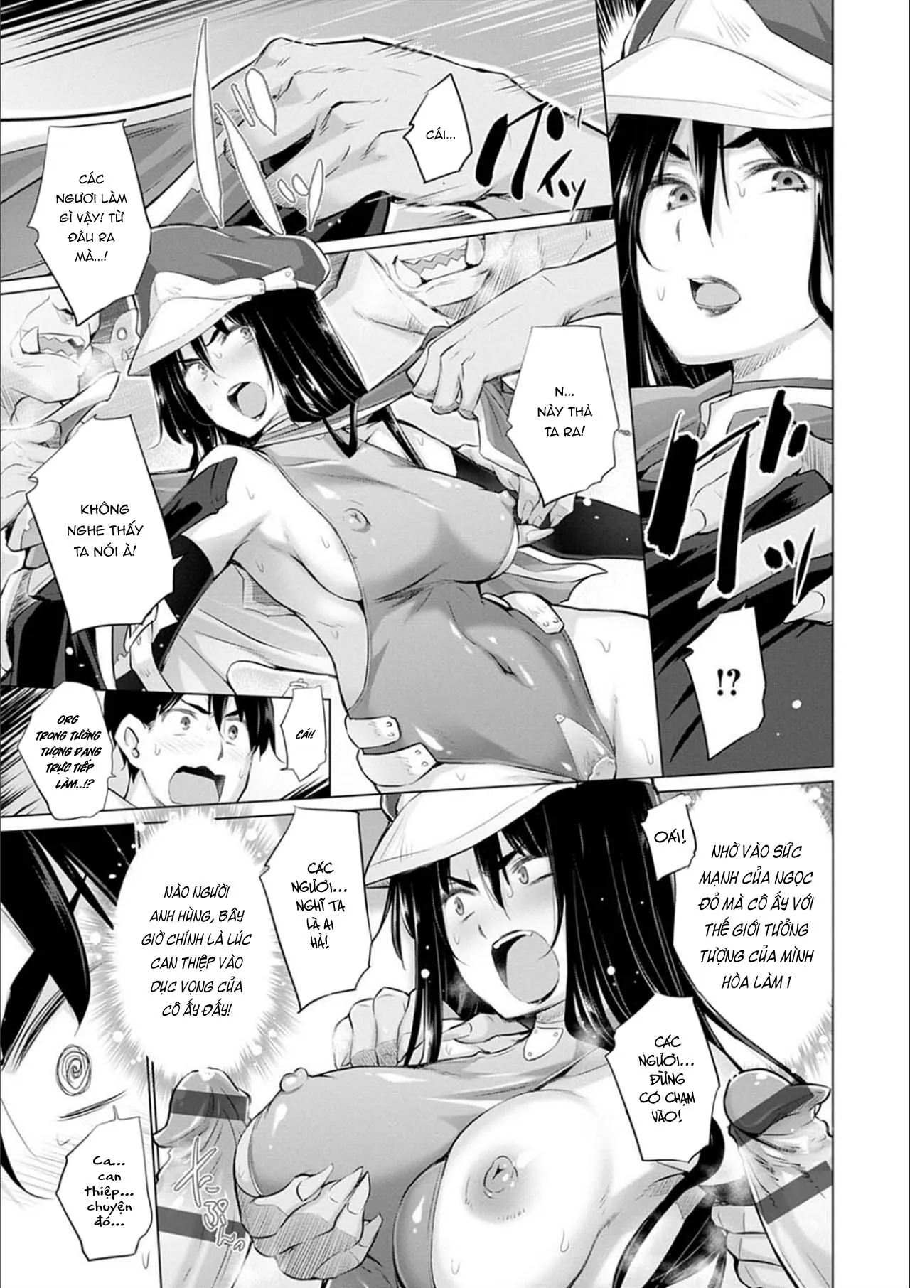 HentaiVN.net - Ảnh 19 - Sau Khi Chuyển Sinh Tôi Thịt Cả Thế Giới [Isekai De Onnanoko No Onaneta Ga Mieru Nouryoku o Teniireta Ore Ga Sore Dake o Buki Ni Sekai Wo Sukuu] - Chap 1: Đang quay tay tôi isekai lúc nào không hay!!