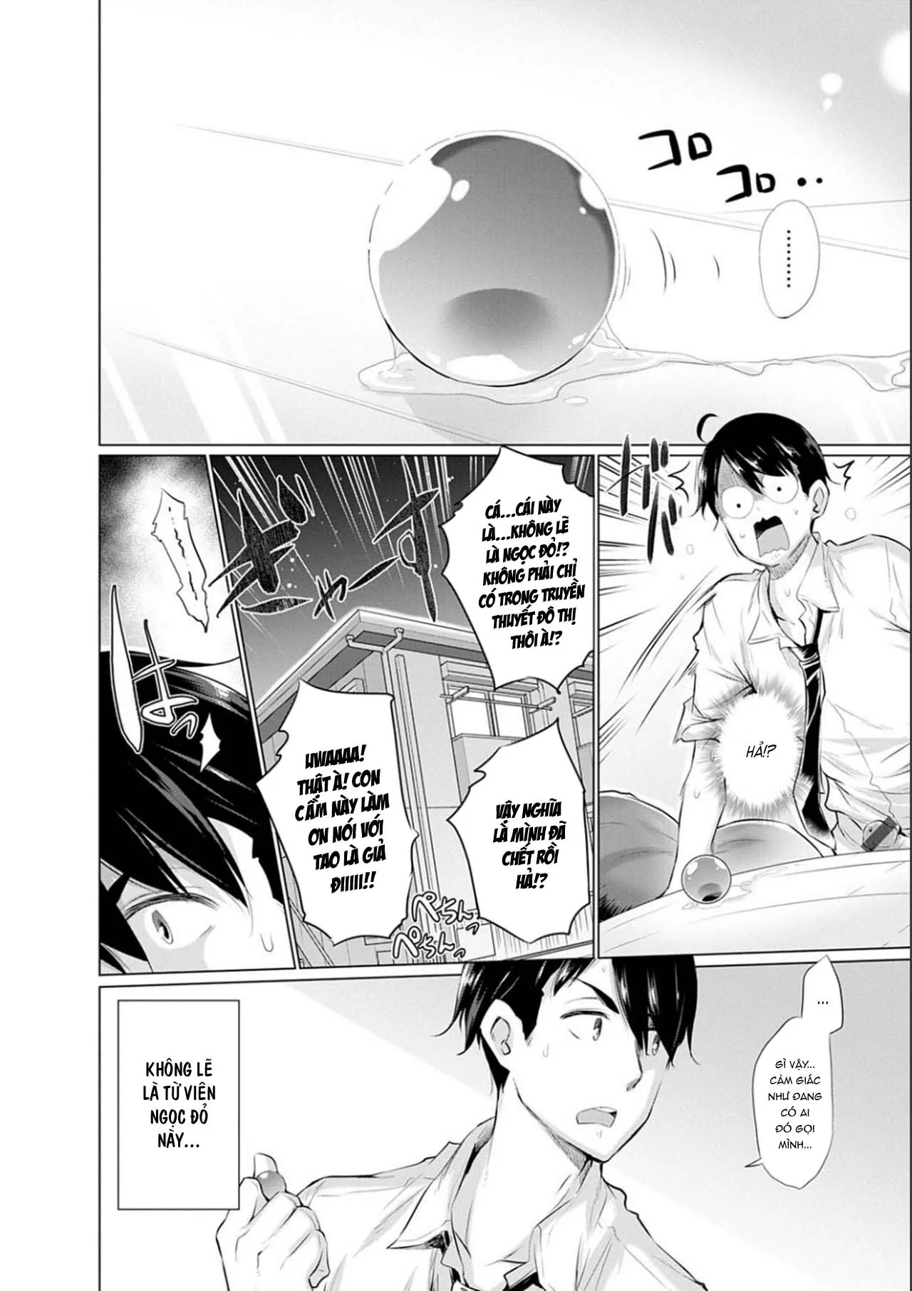 HentaiVN.net - Ảnh 6 - Sau Khi Chuyển Sinh Tôi Thịt Cả Thế Giới [Isekai De Onnanoko No Onaneta Ga Mieru Nouryoku o Teniireta Ore Ga Sore Dake o Buki Ni Sekai Wo Sukuu] - Chap 1: Đang quay tay tôi isekai lúc nào không hay!!