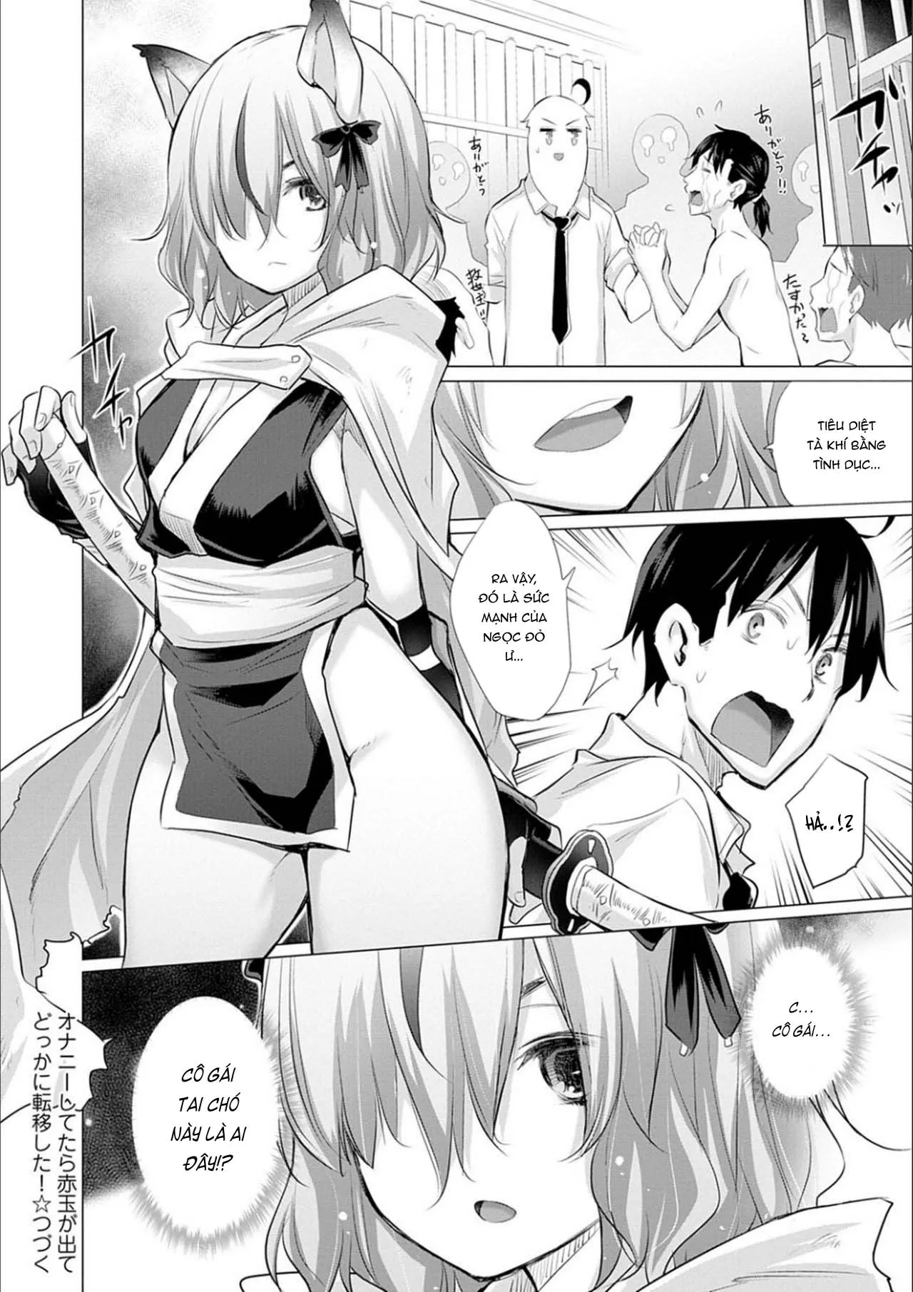 HentaiVN.net - Ảnh 17 - Sau Khi Chuyển Sinh Tôi Thịt Cả Thế Giới [Isekai De Onnanoko No Onaneta Ga Mieru Nouryoku o Teniireta Ore Ga Sore Dake o Buki Ni Sekai Wo Sukuu] - Chap 2: Dục vọng